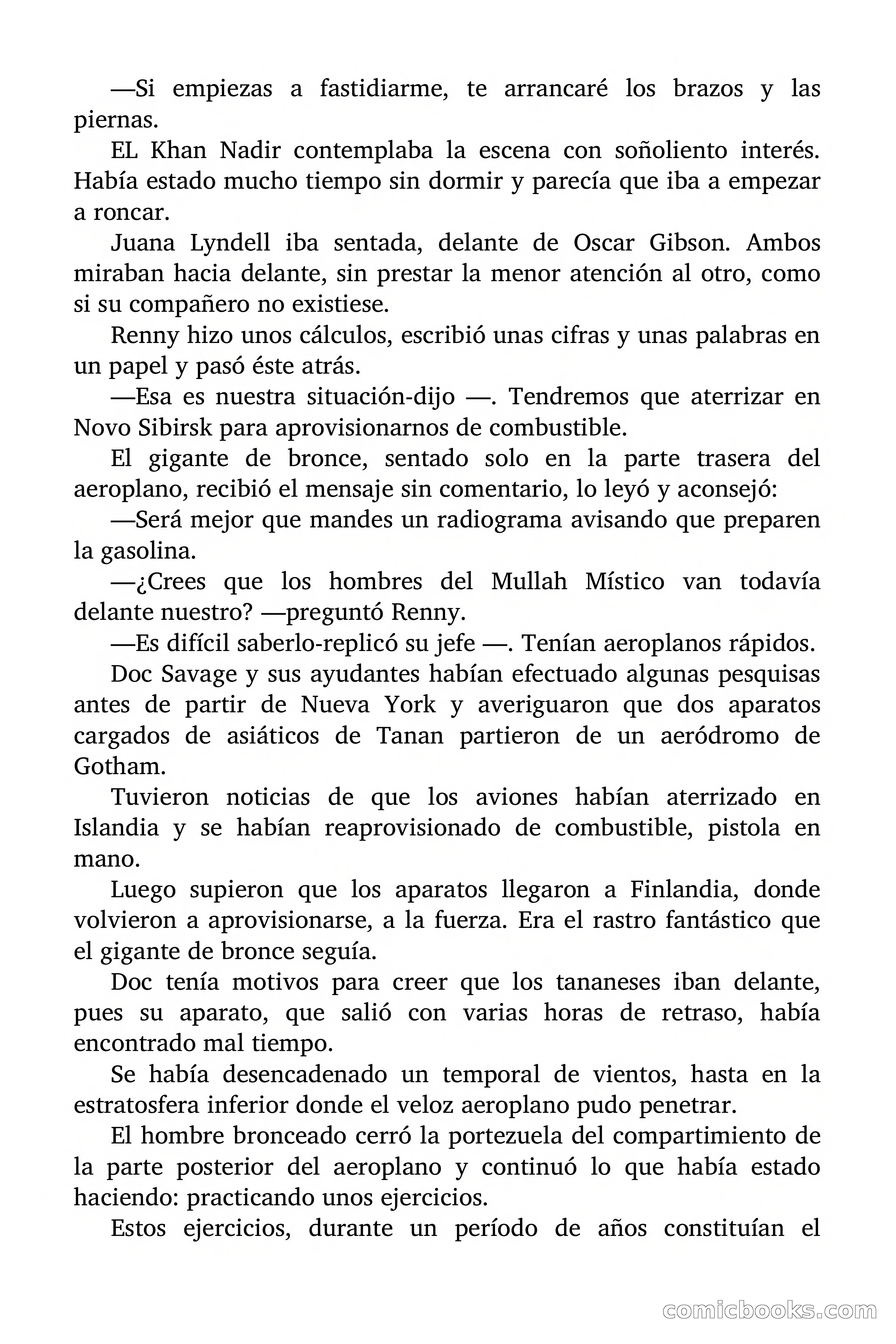 Doc Savage: El Terror Verde — page 109 of 160