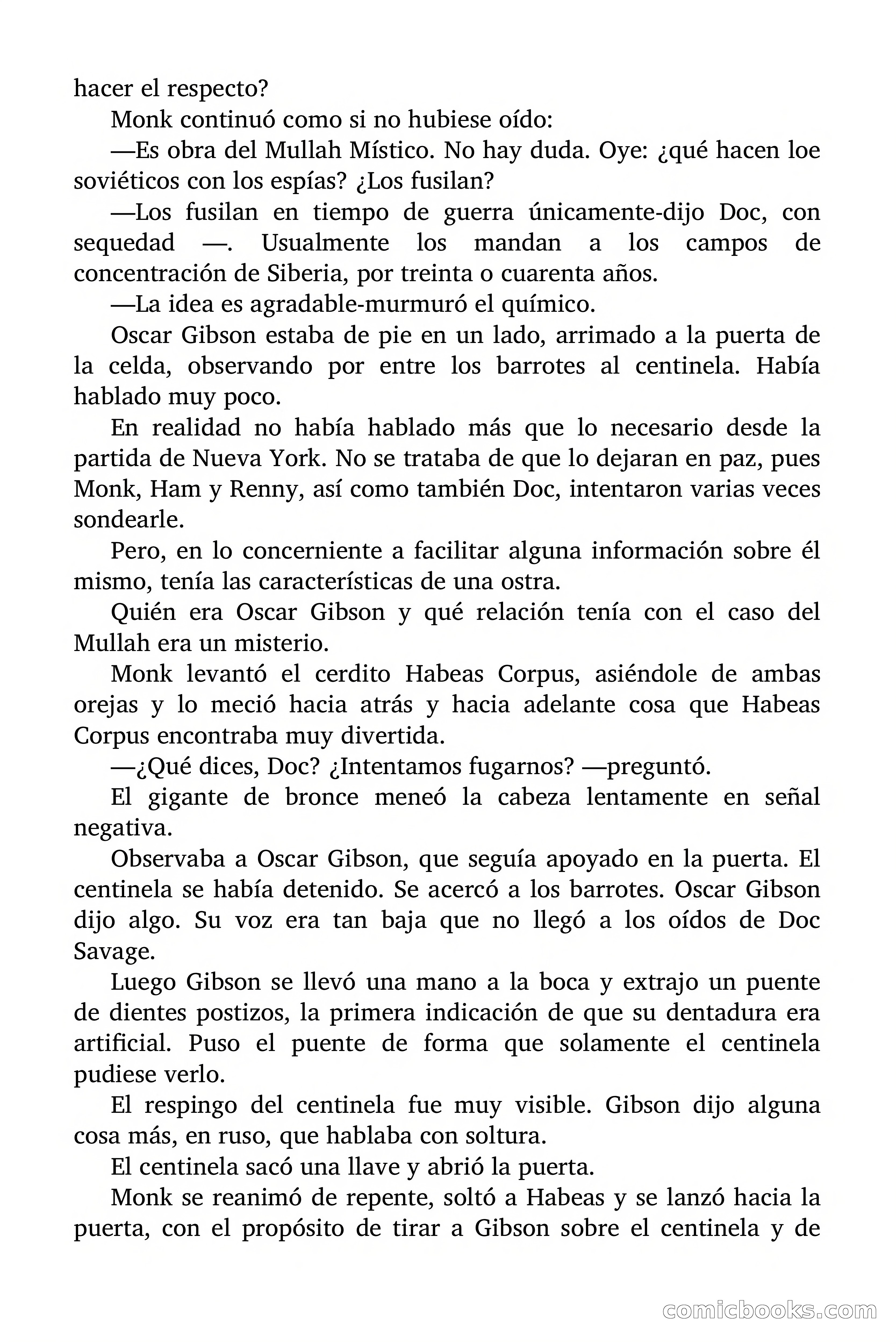 Doc Savage: El Terror Verde — page 113 of 160