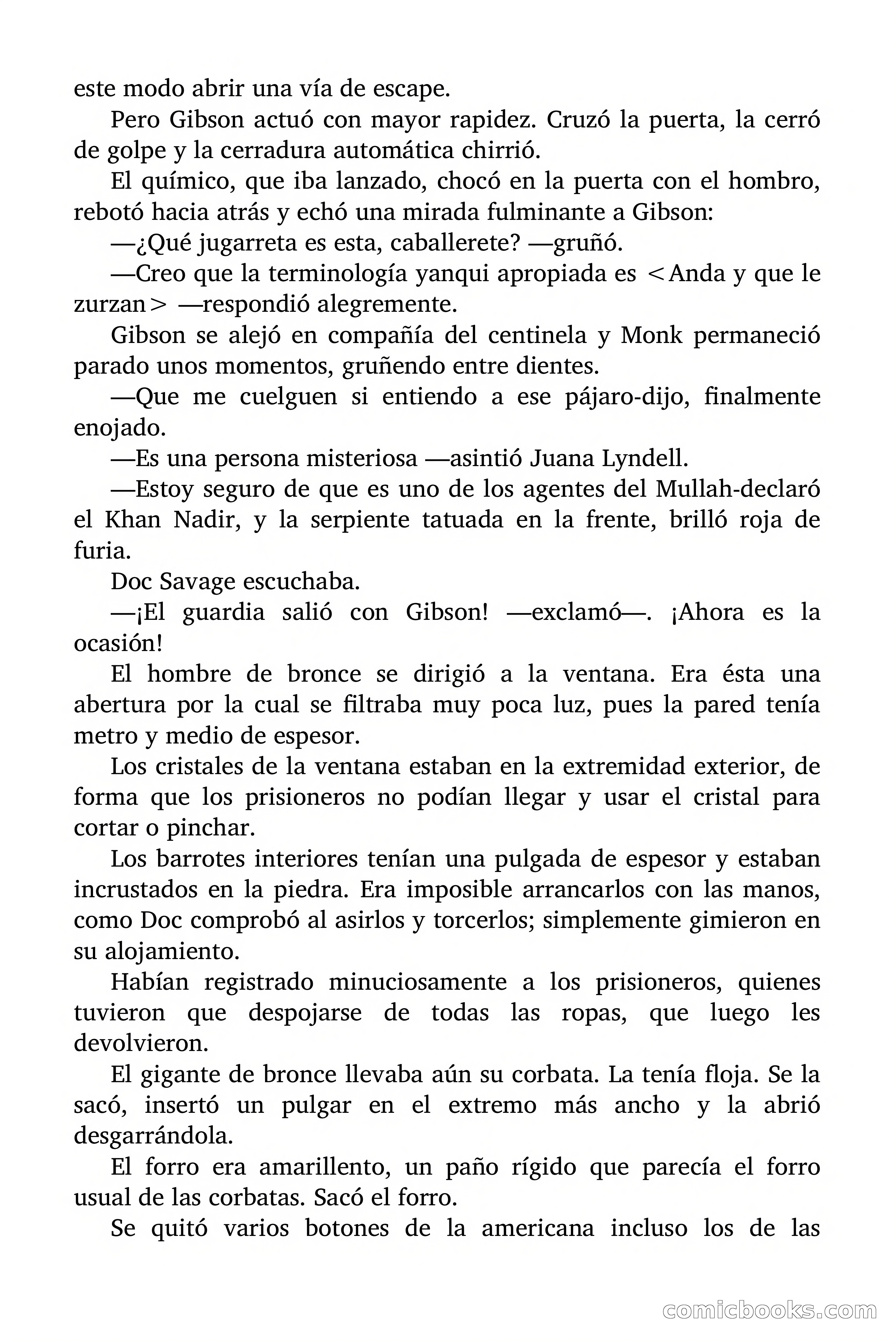 Doc Savage: El Terror Verde — page 114 of 160