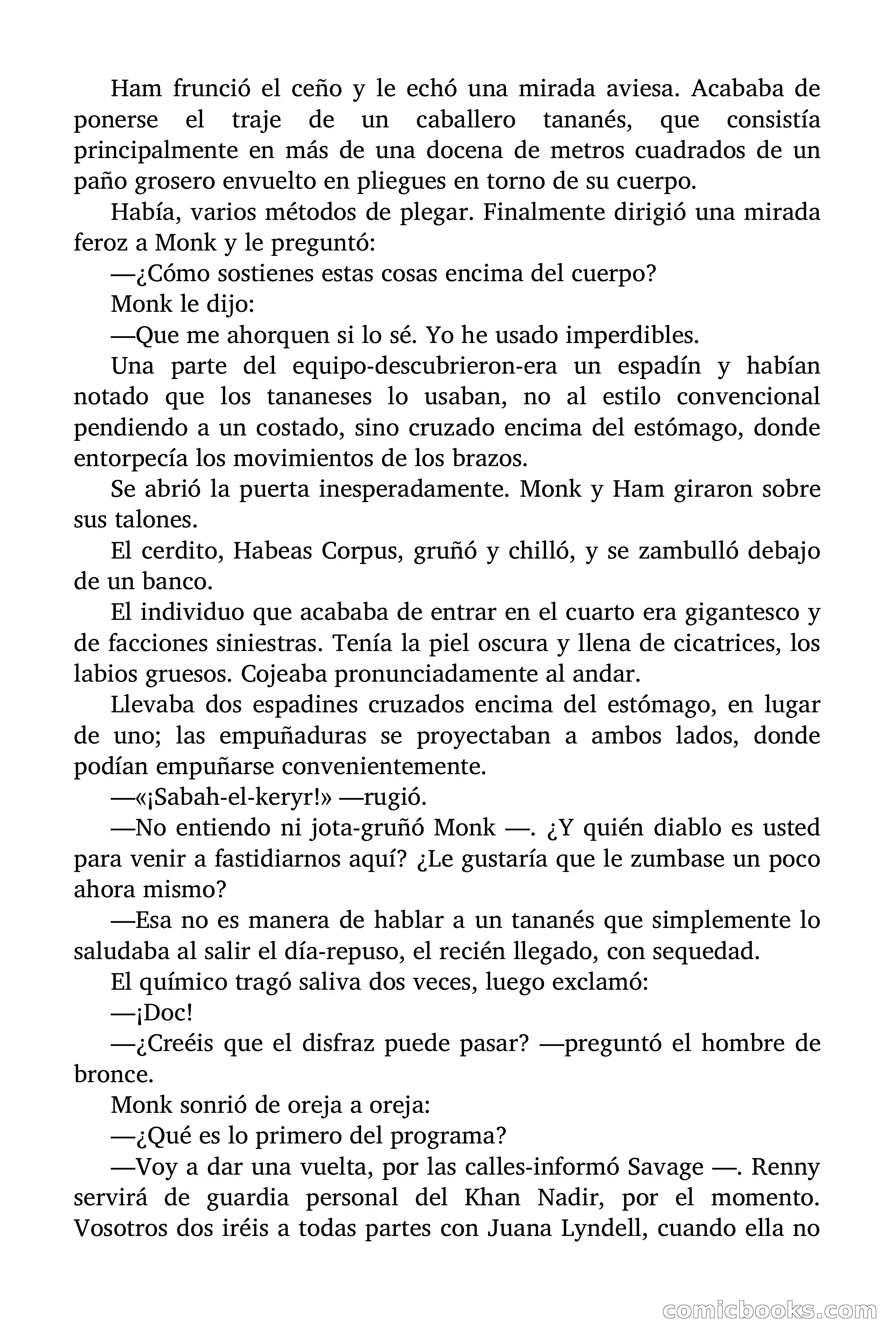 Doc Savage: El Terror Verde — page 122 of 160