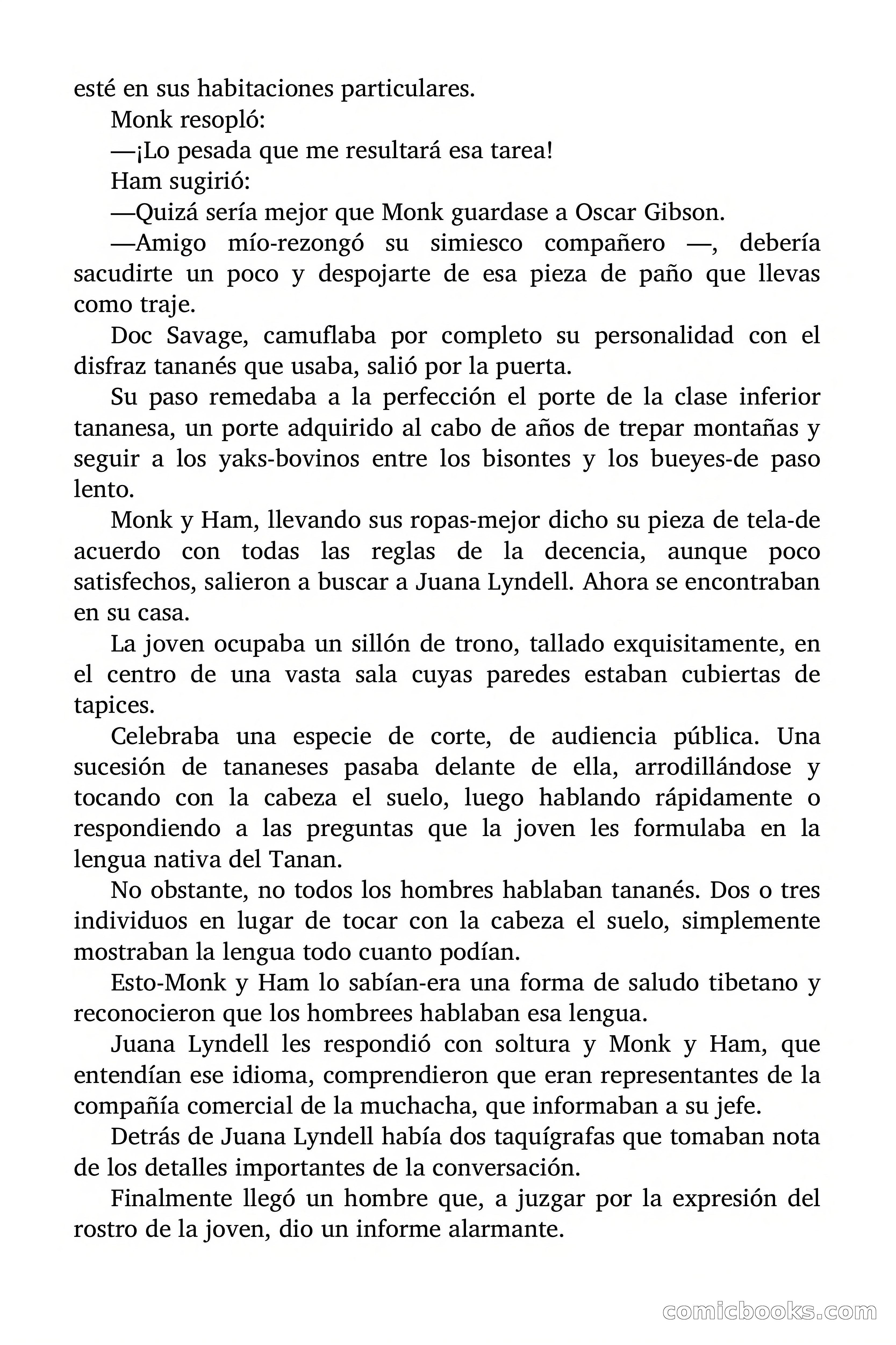 Doc Savage: El Terror Verde — page 123 of 160