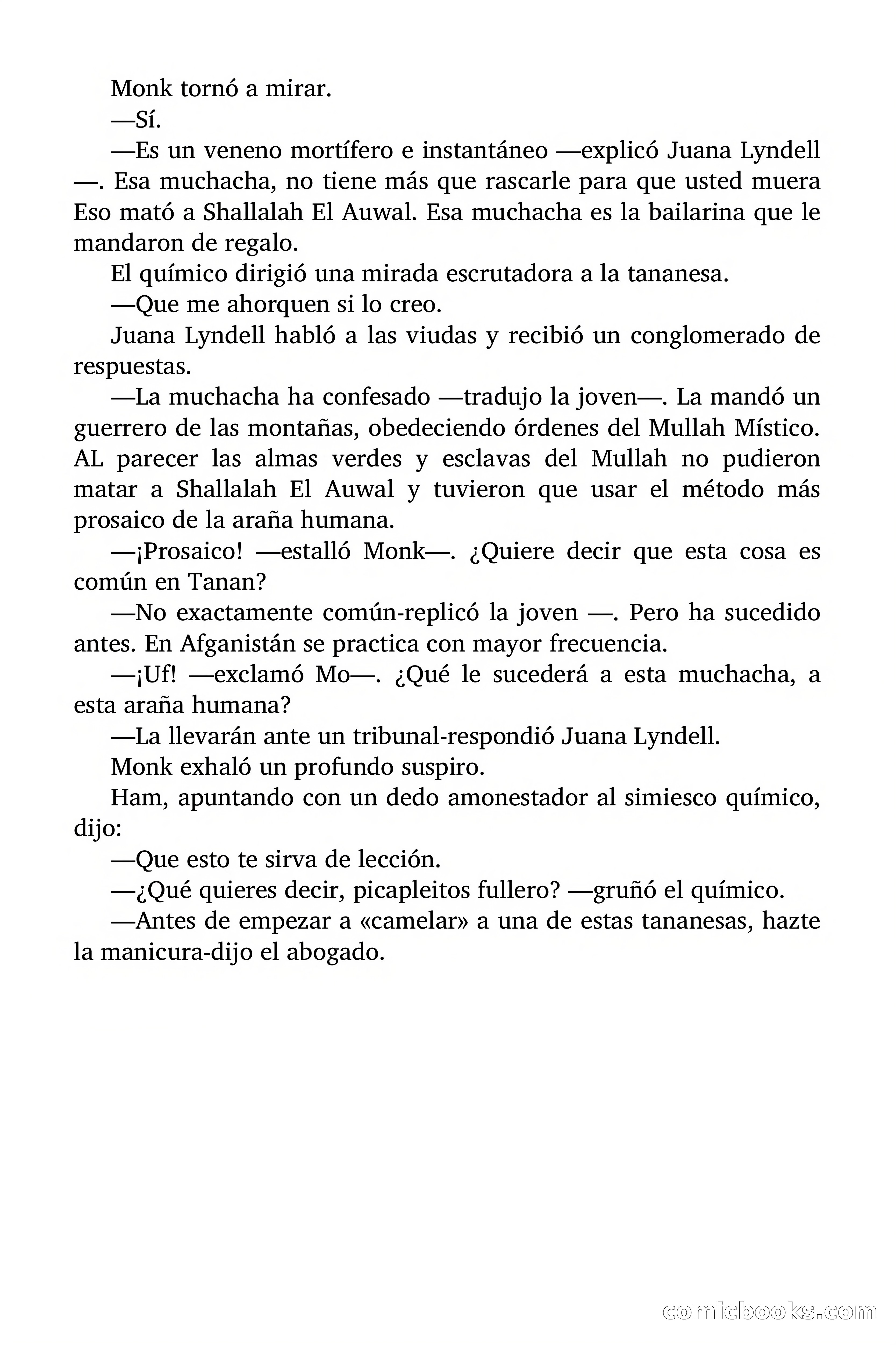 Doc Savage: El Terror Verde — page 128 of 160
