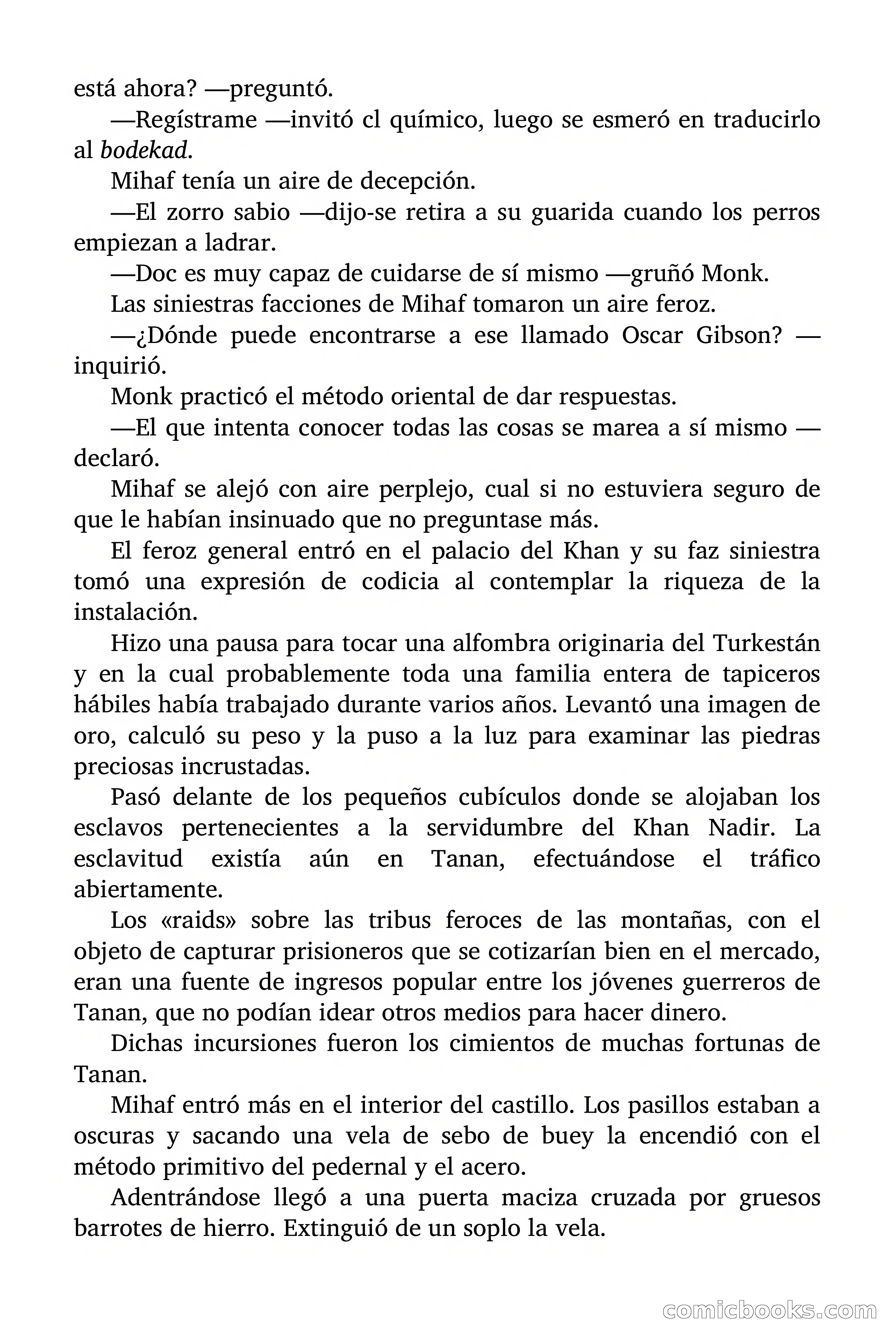 Doc Savage: El Terror Verde — page 133 of 160
