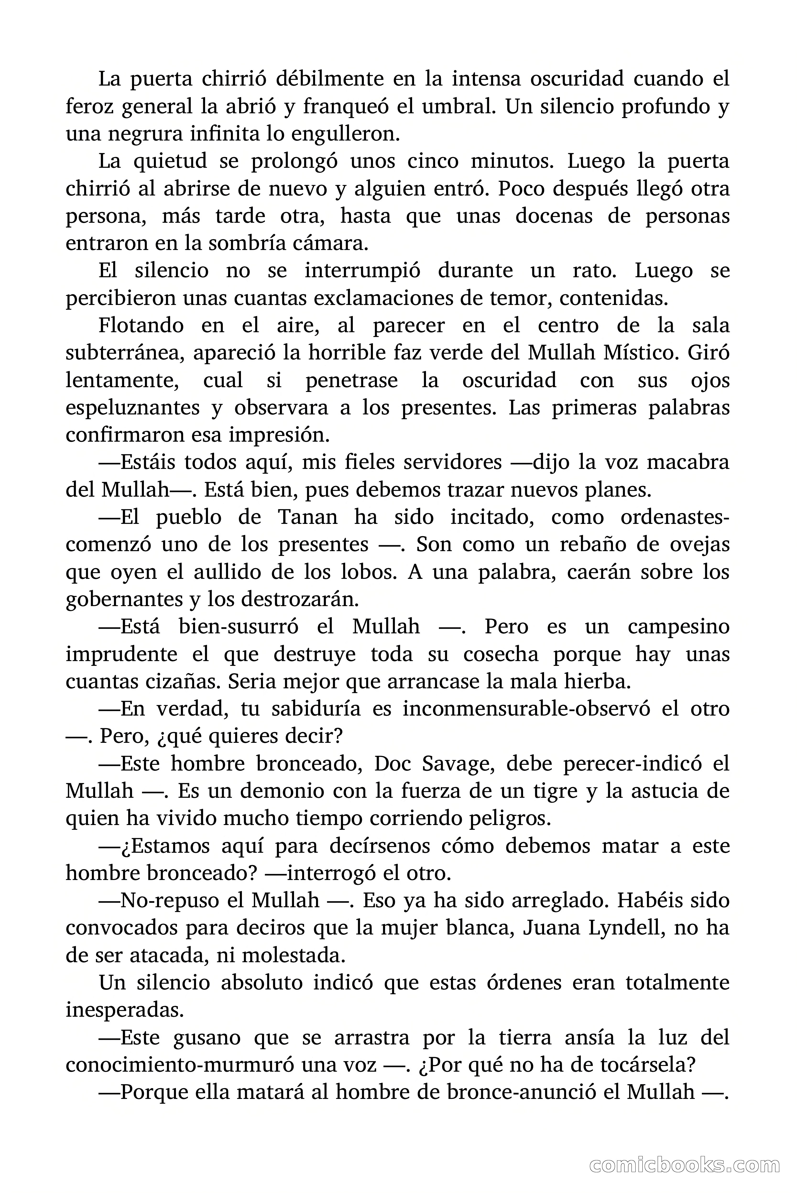 Doc Savage: El Terror Verde — page 134 of 160