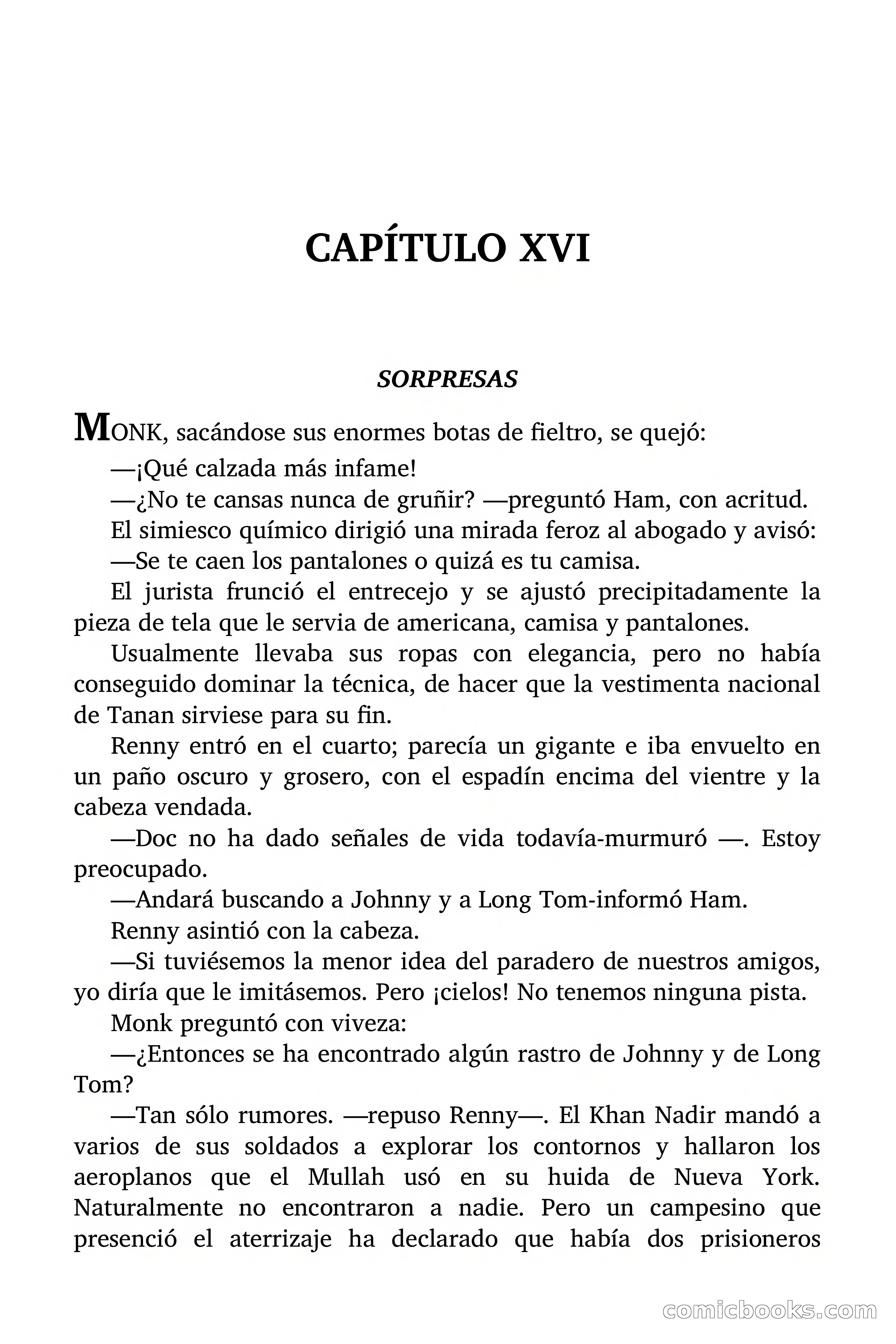 Doc Savage: El Terror Verde — page 136 of 160