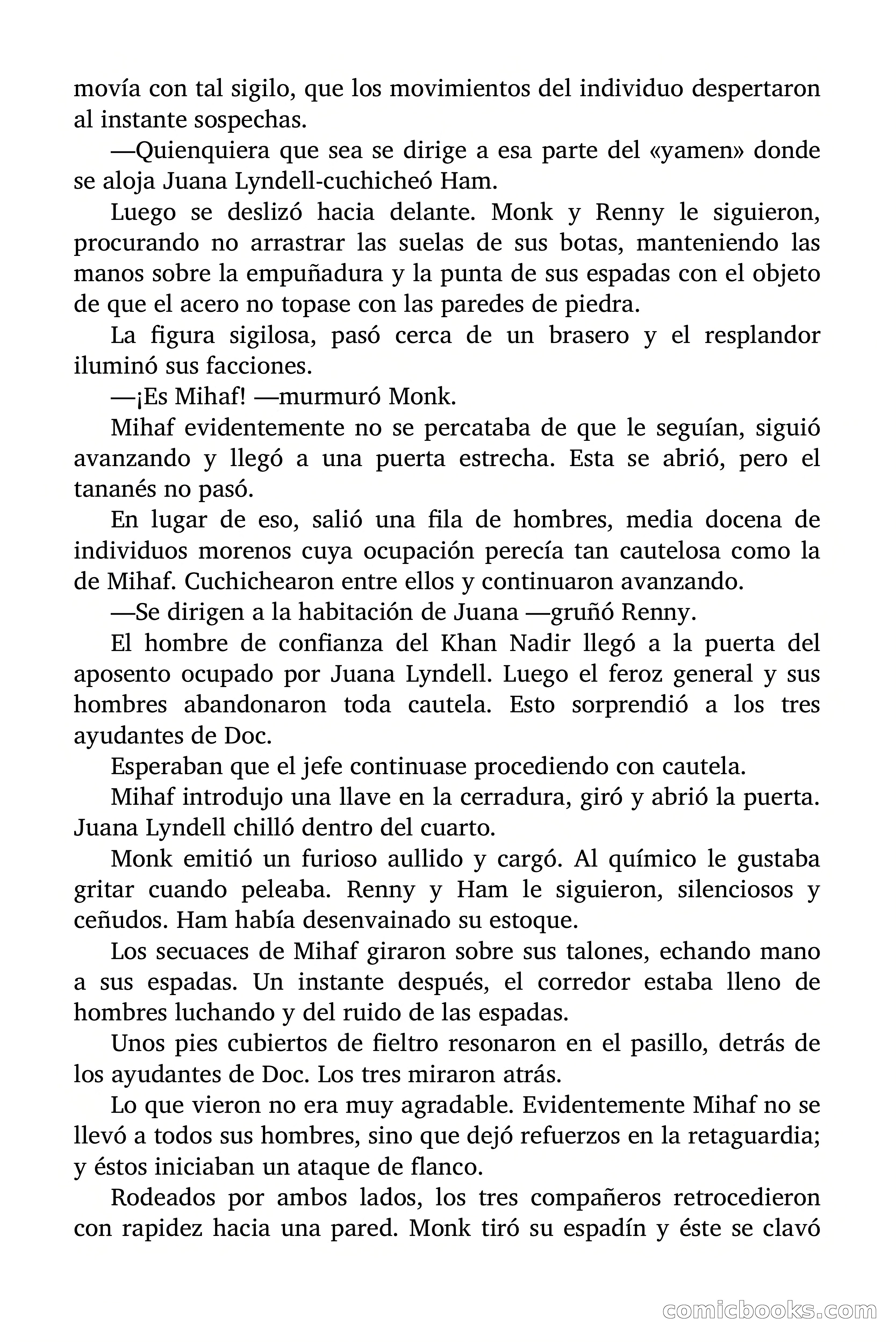 Doc Savage: El Terror Verde — page 138 of 160