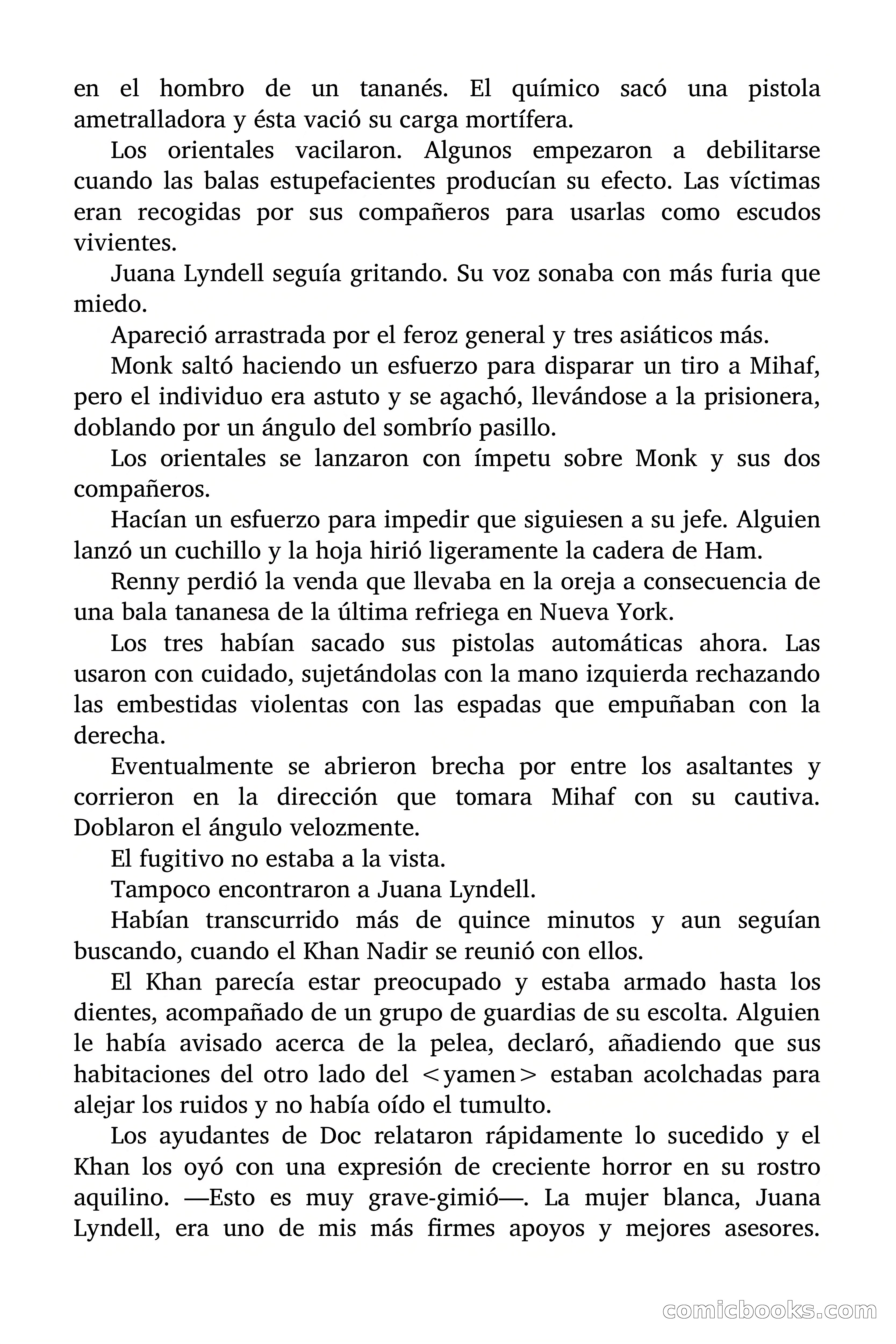 Doc Savage: El Terror Verde — page 139 of 160