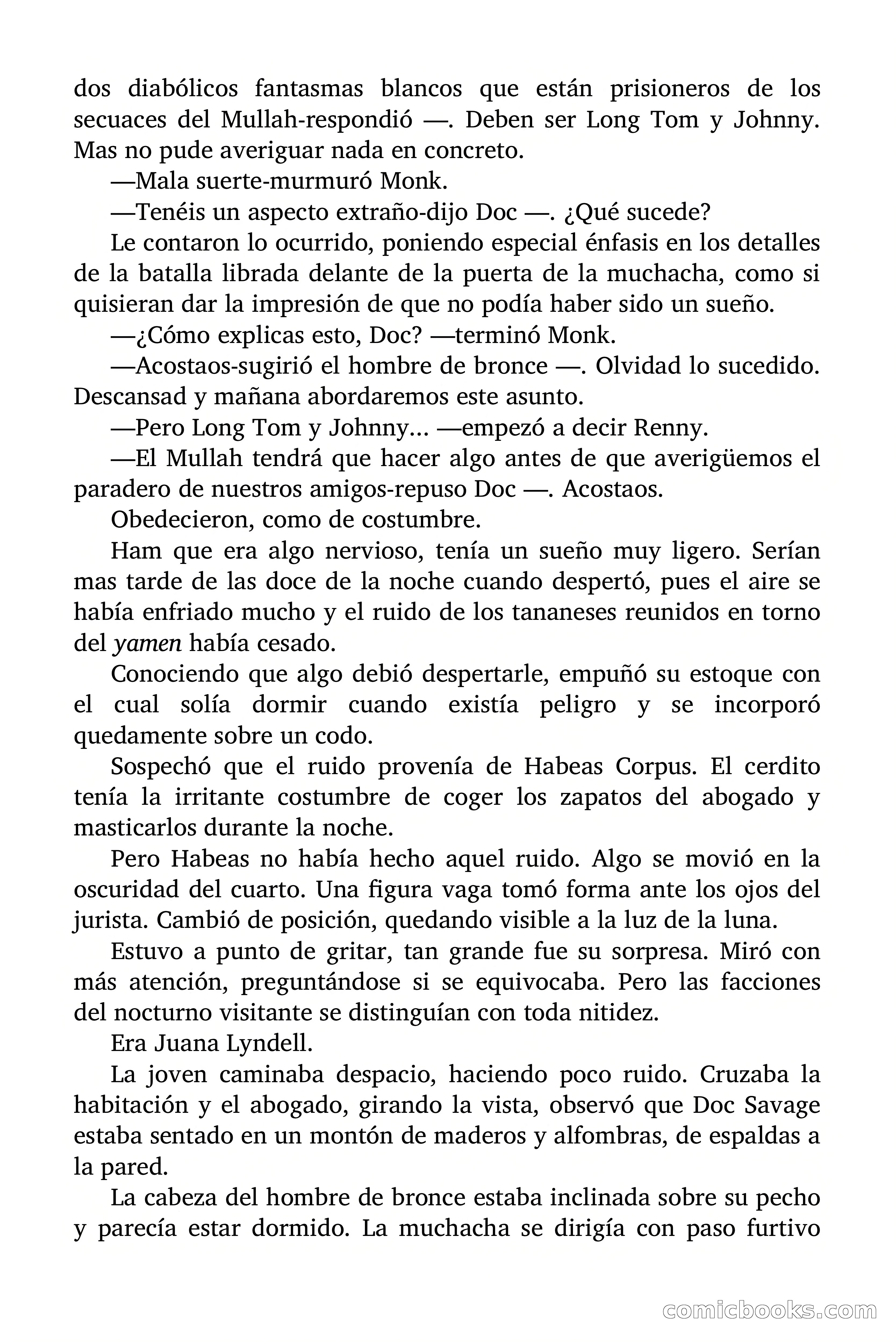 Doc Savage: El Terror Verde — page 142 of 160