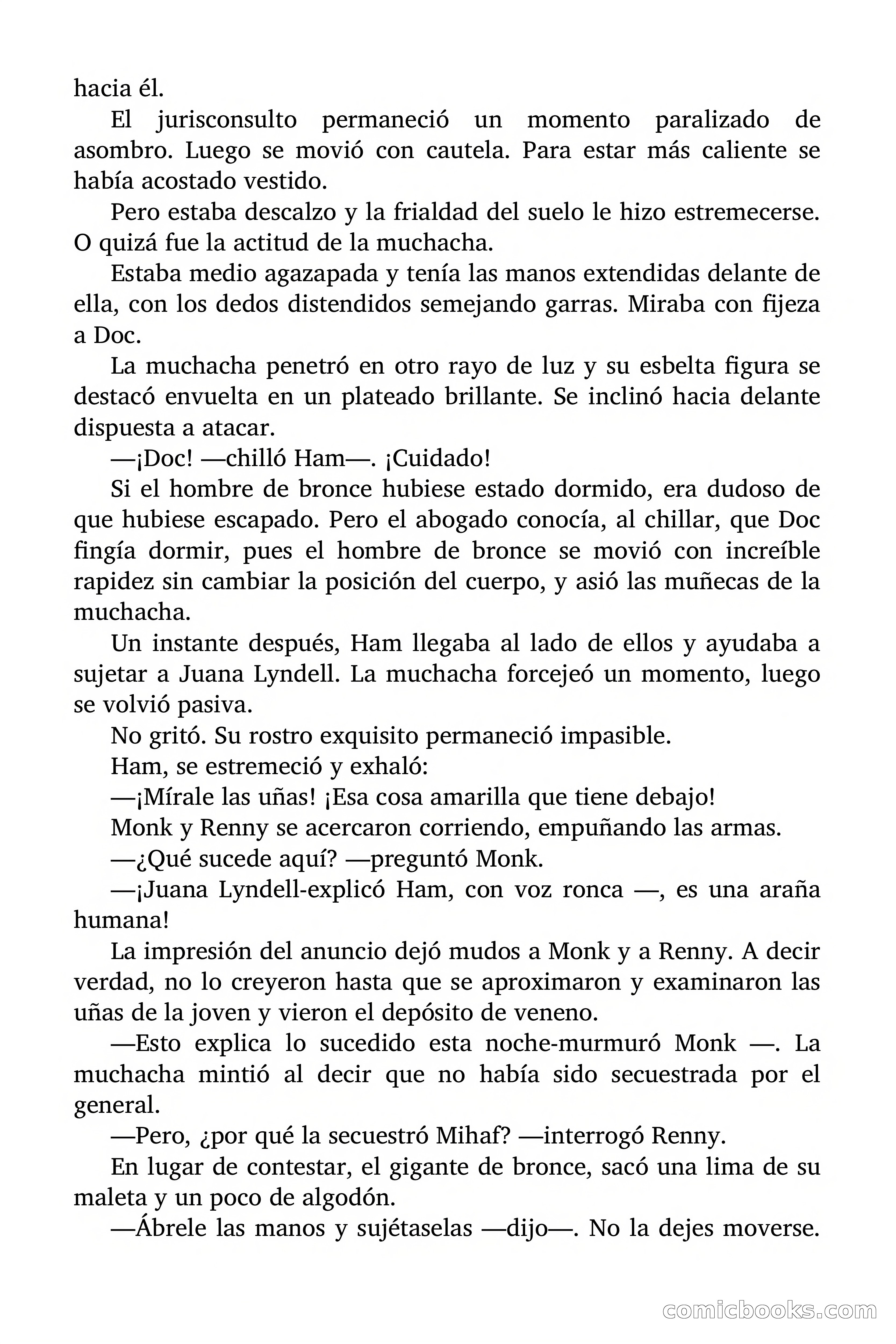 Doc Savage: El Terror Verde — page 143 of 160