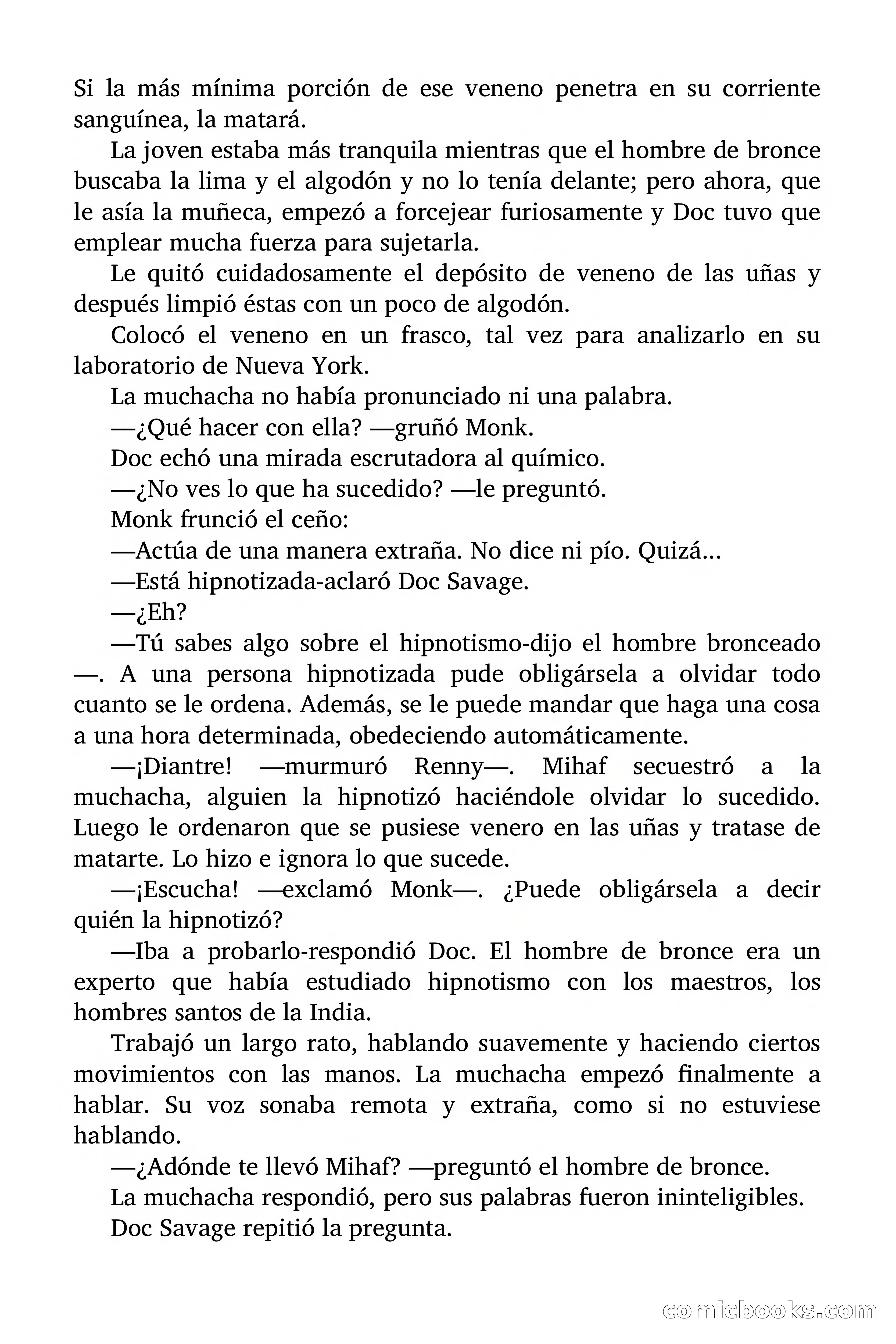 Doc Savage: El Terror Verde — page 144 of 160