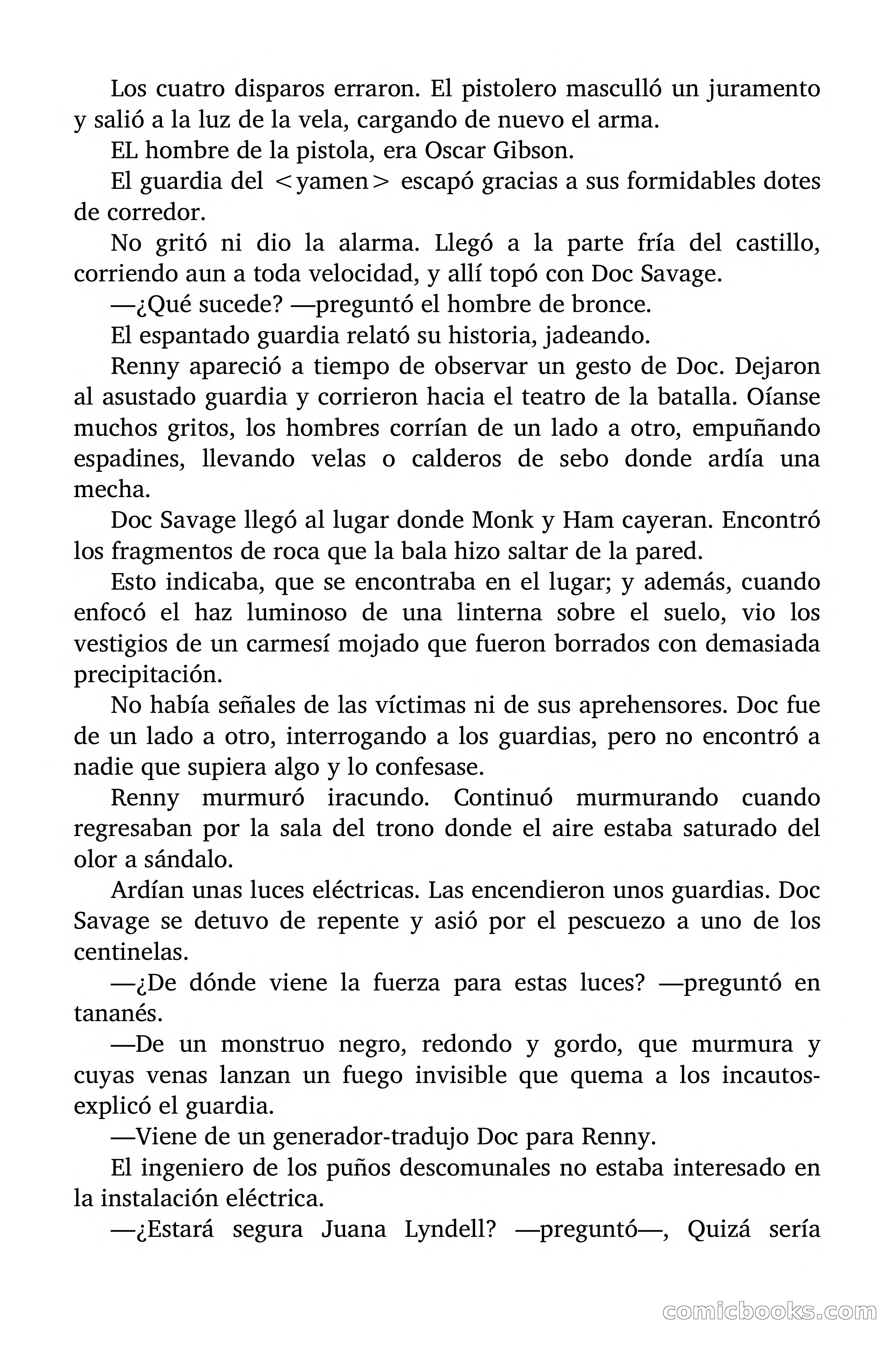 Doc Savage: El Terror Verde — page 150 of 160