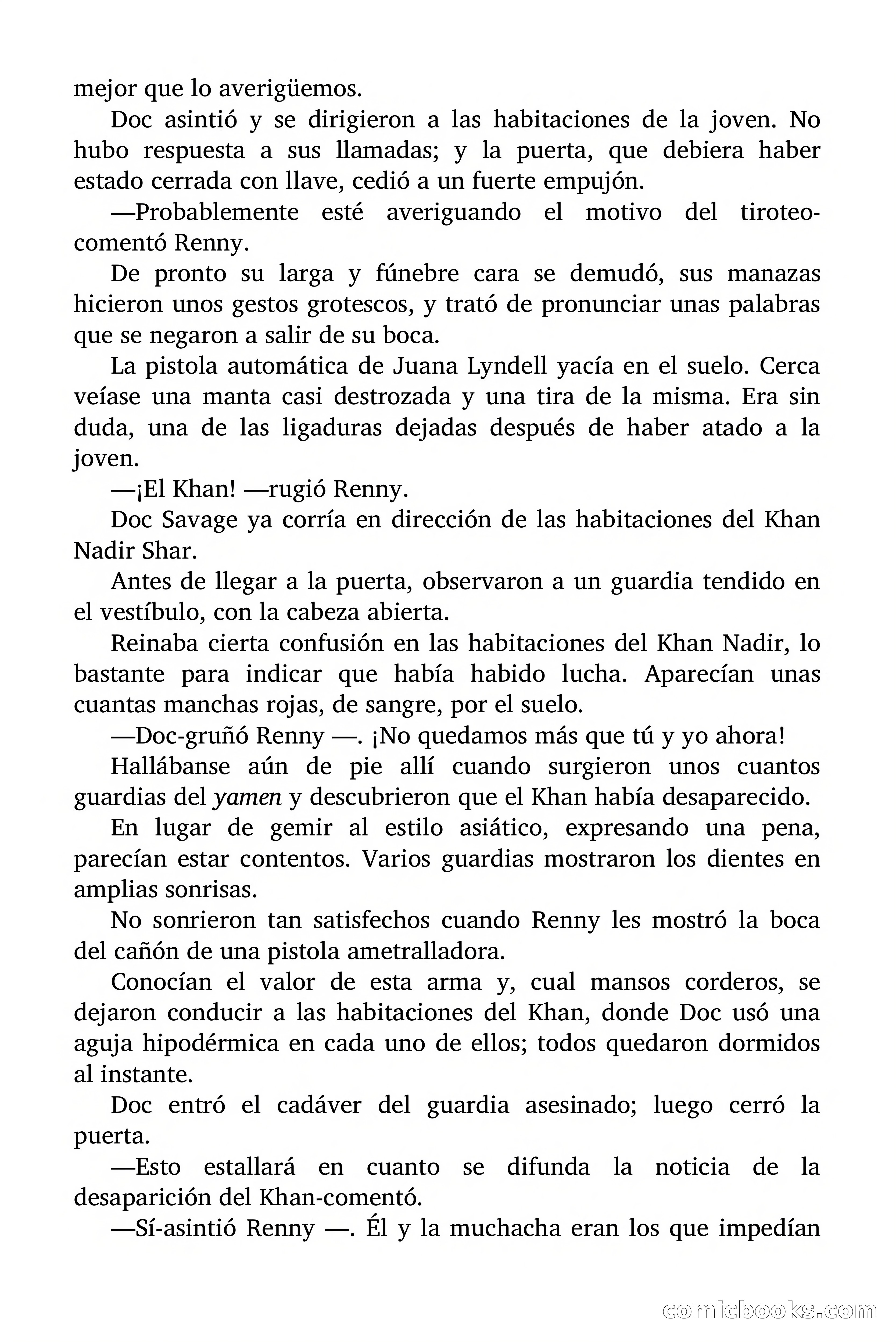 Doc Savage: El Terror Verde — page 151 of 160
