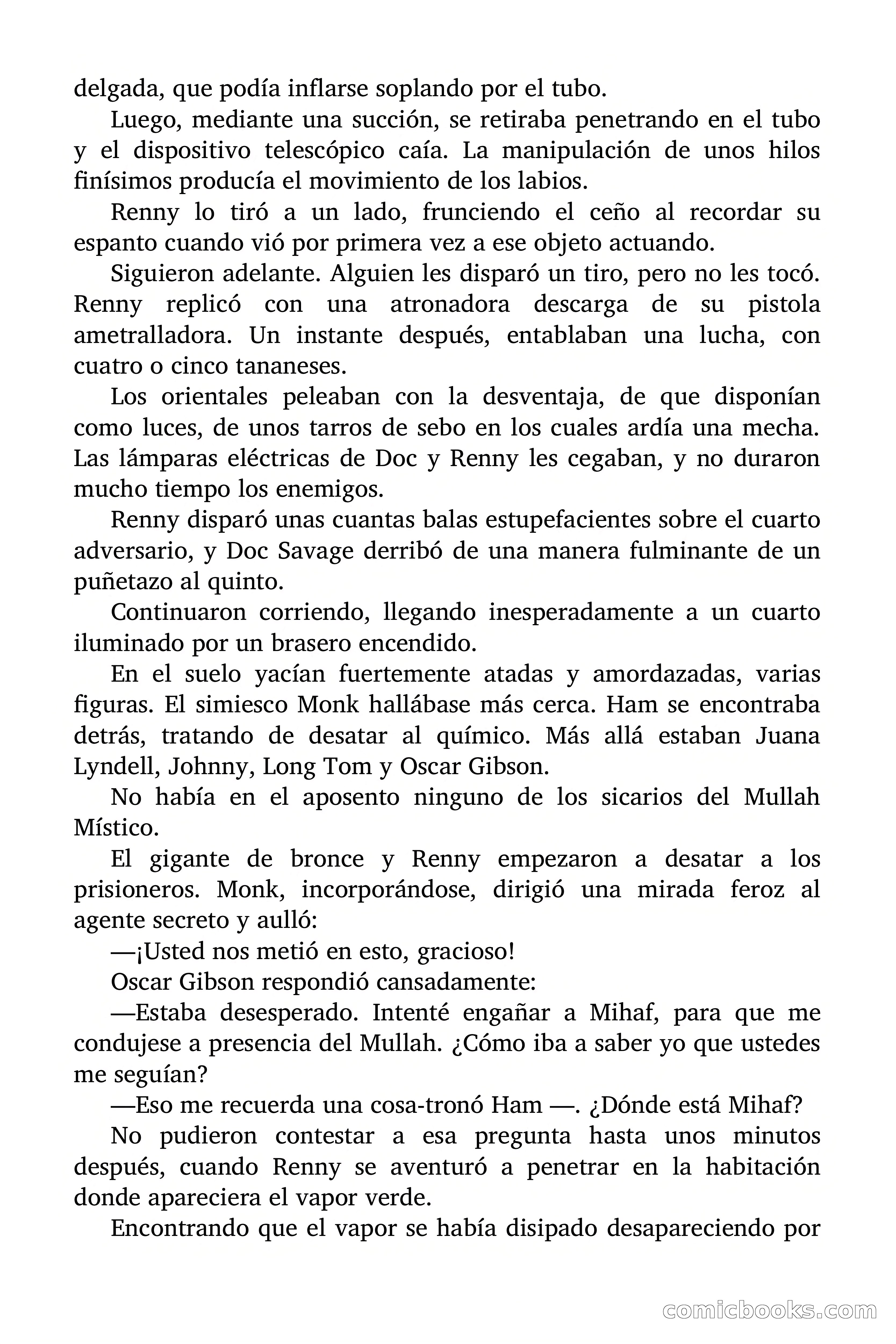 Doc Savage: El Terror Verde — page 158 of 160