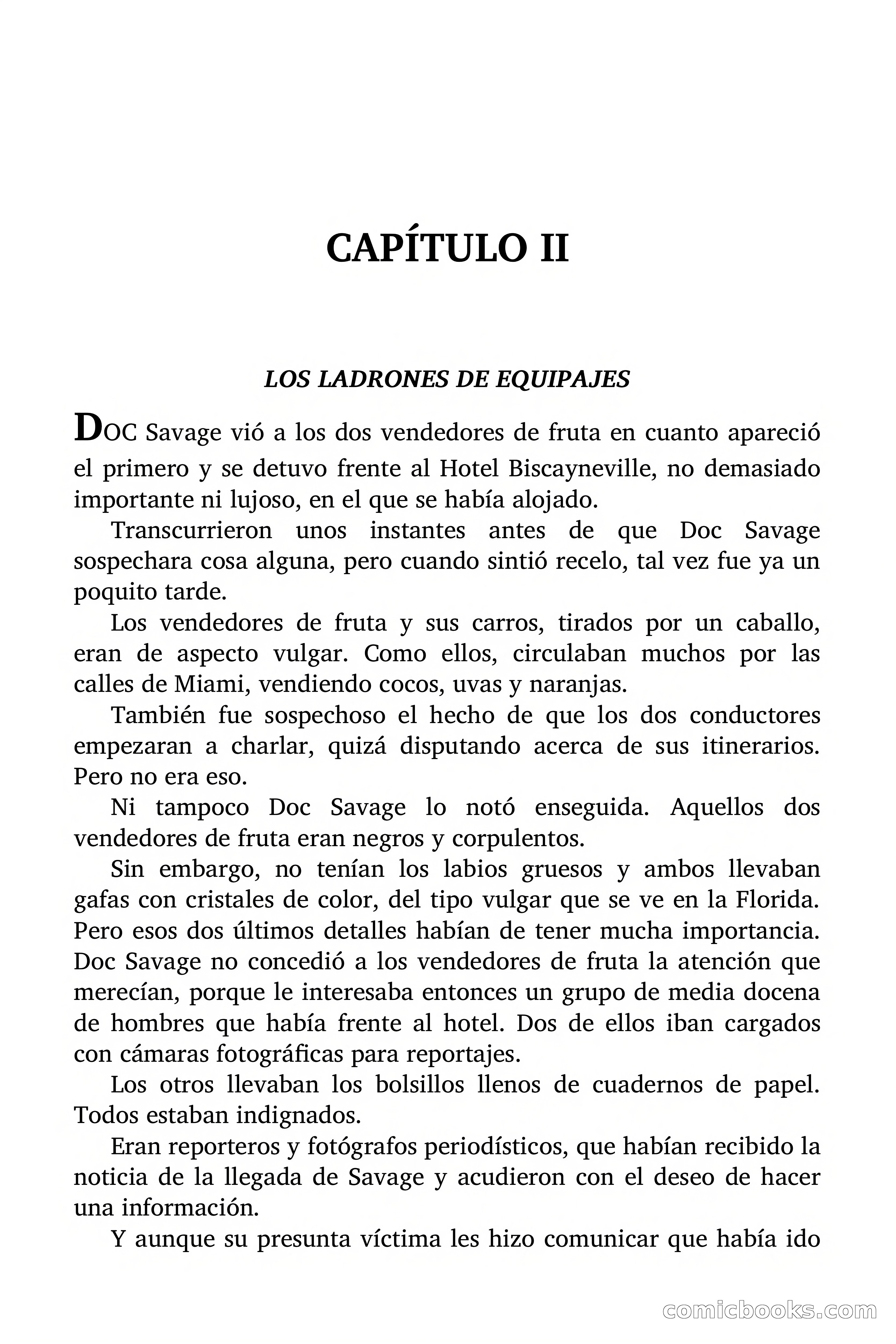 Doc Savage: Nieve Roja — page 8 of 129