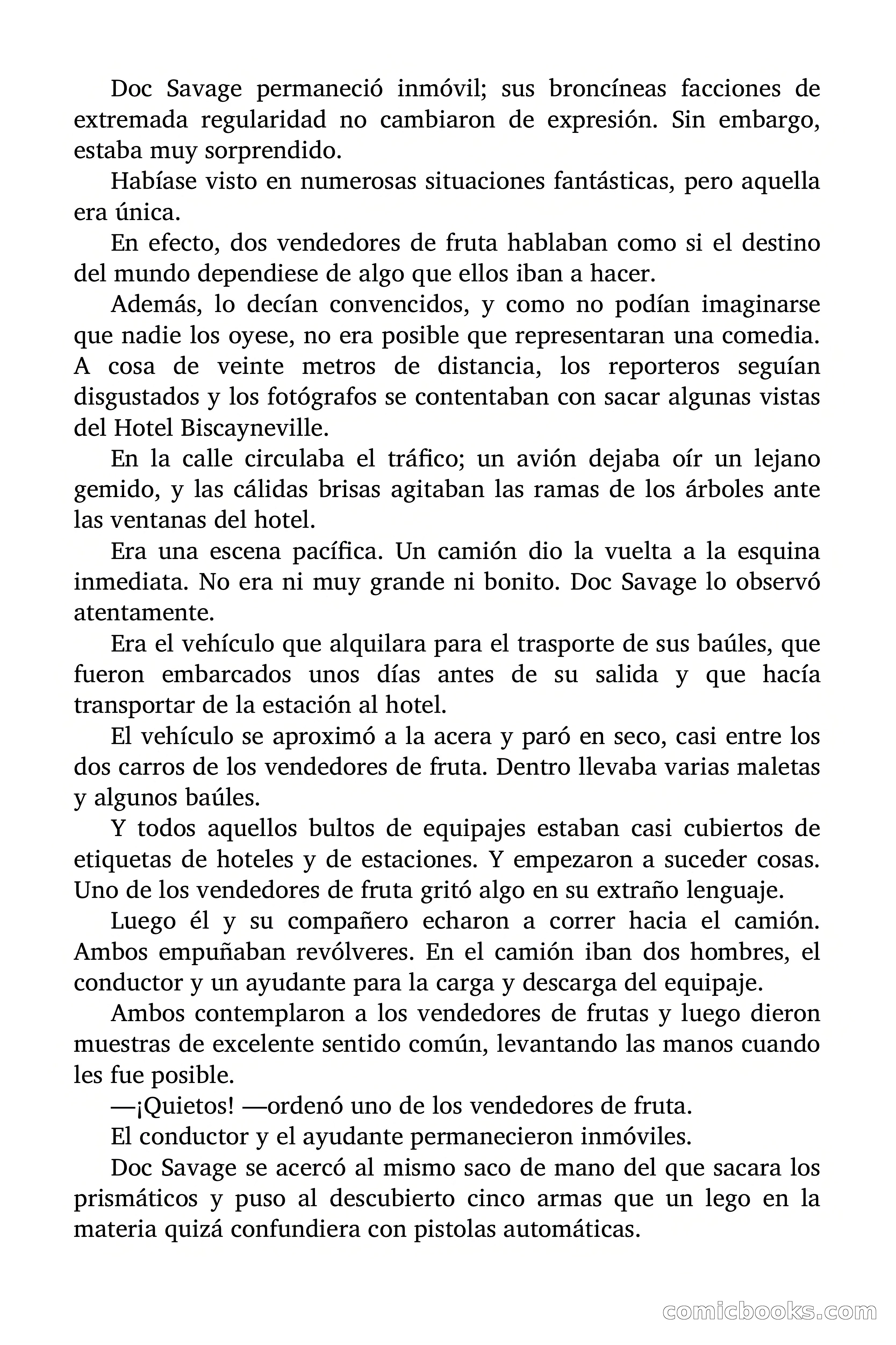 Doc Savage: Nieve Roja — page 10 of 129