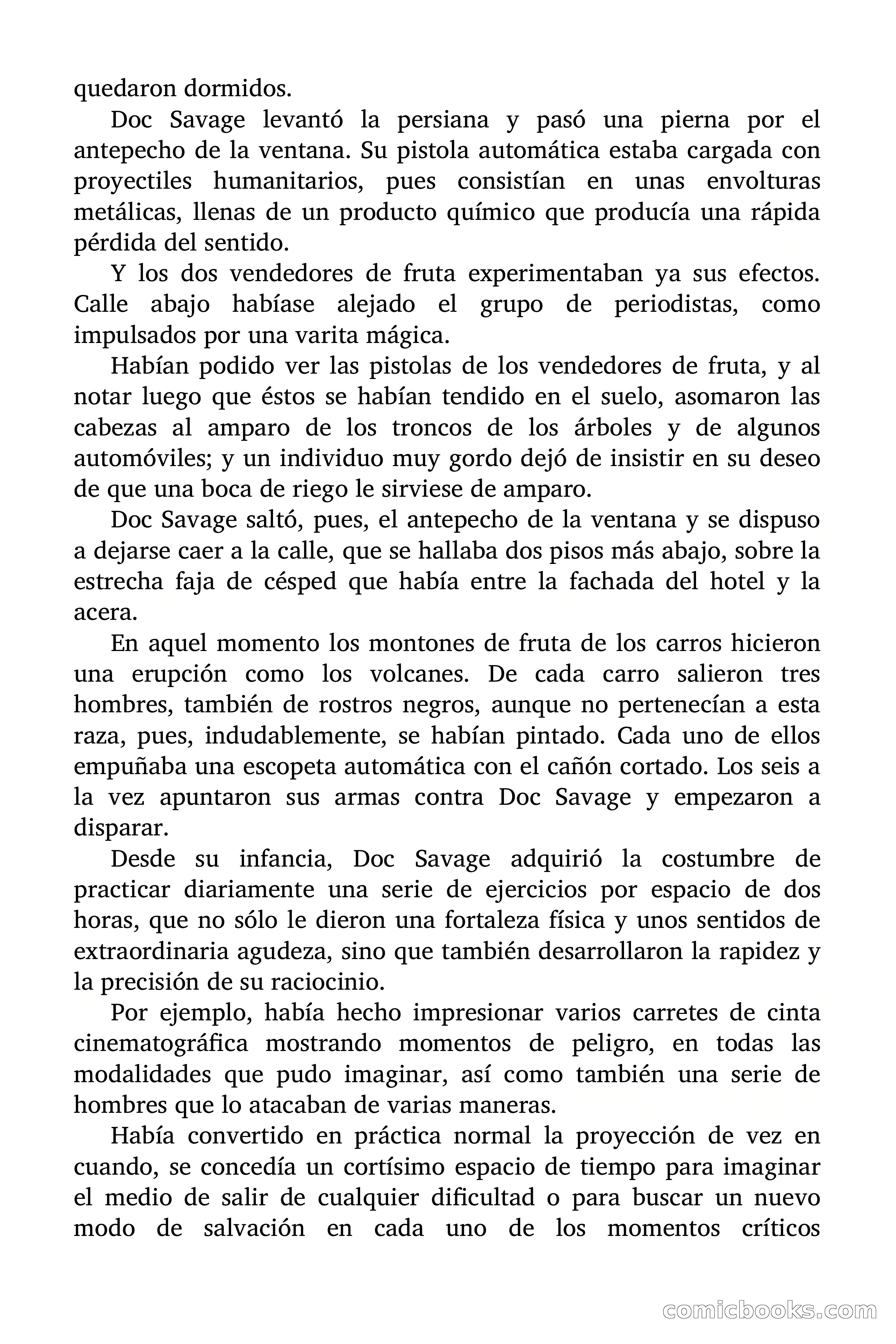 Doc Savage: Nieve Roja — page 12 of 129