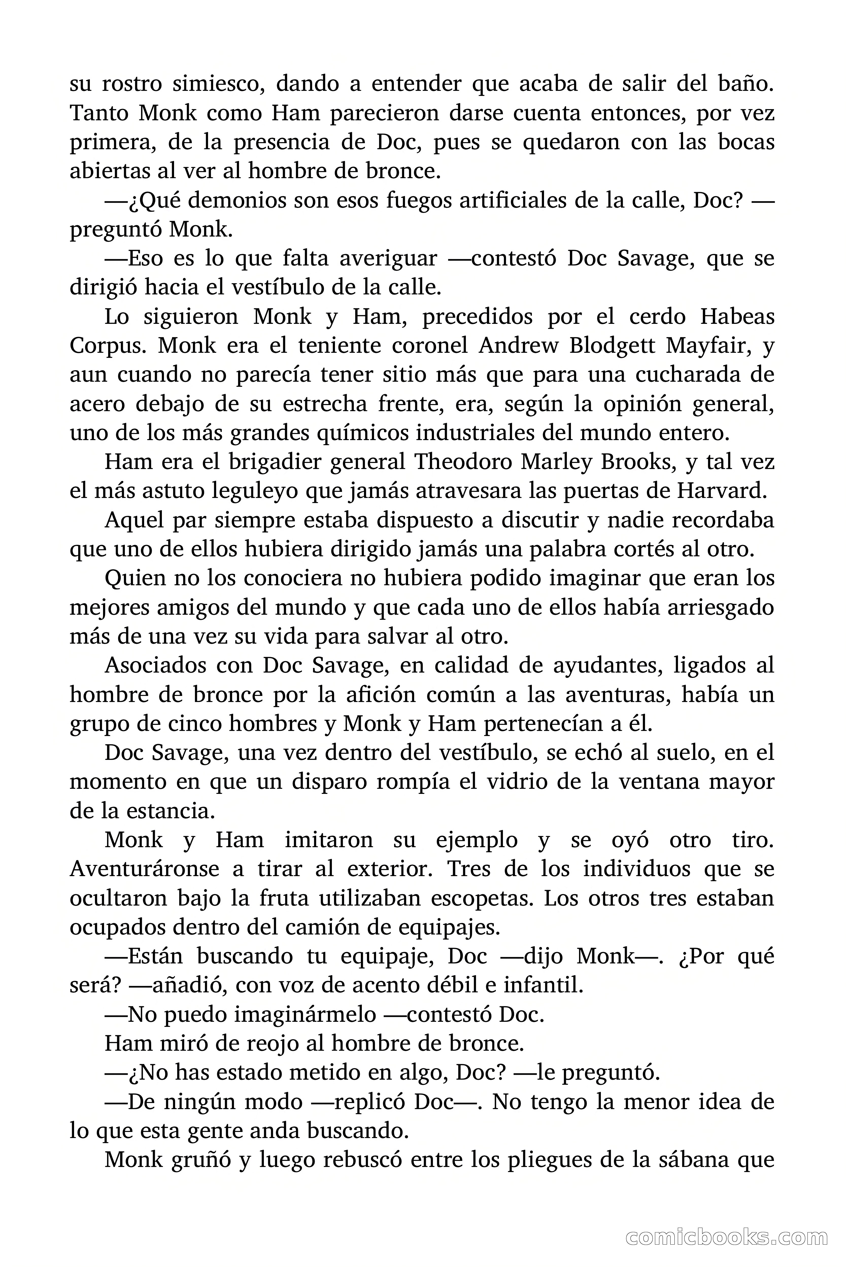 Doc Savage: Nieve Roja — page 15 of 129