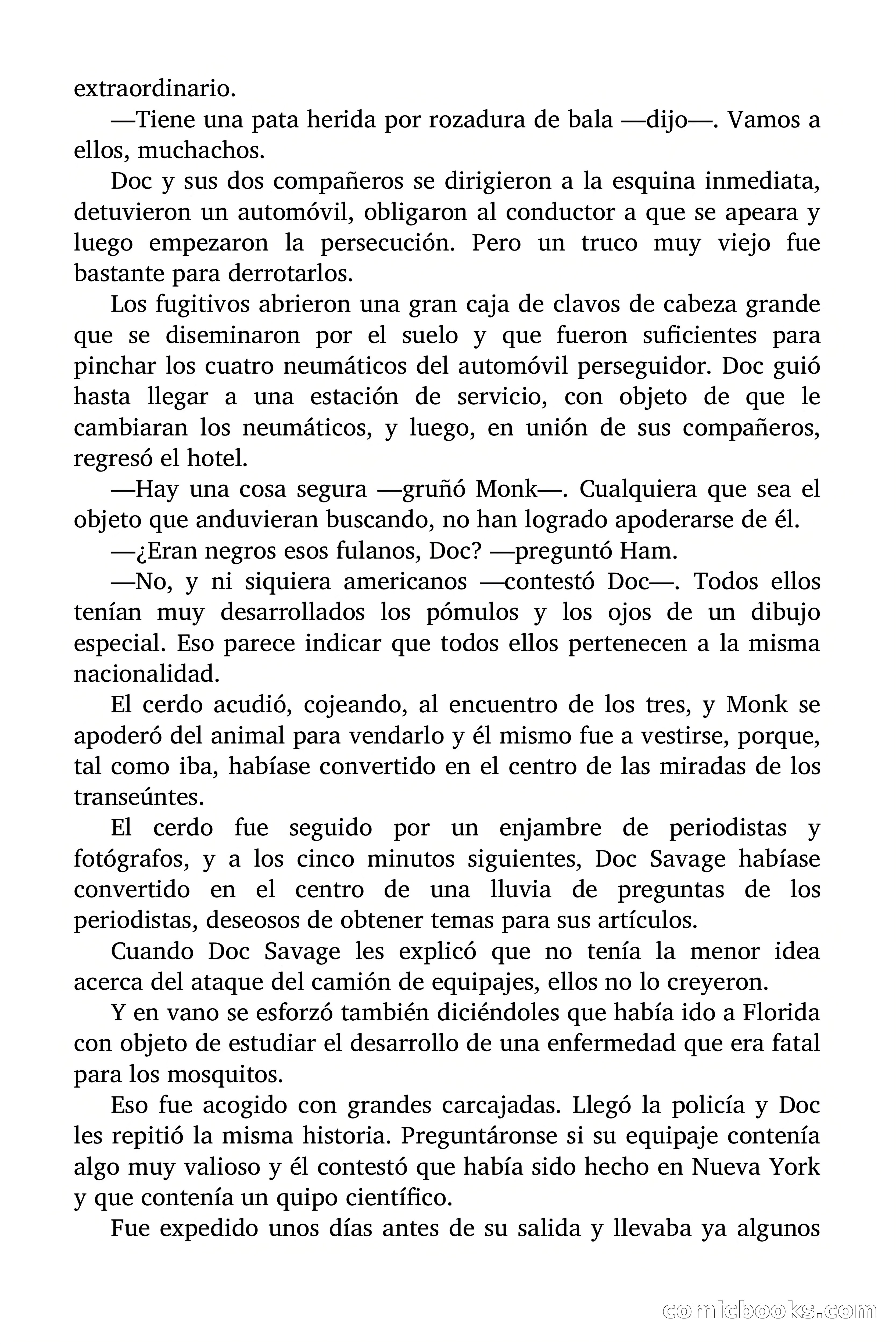 Doc Savage: Nieve Roja — page 17 of 129
