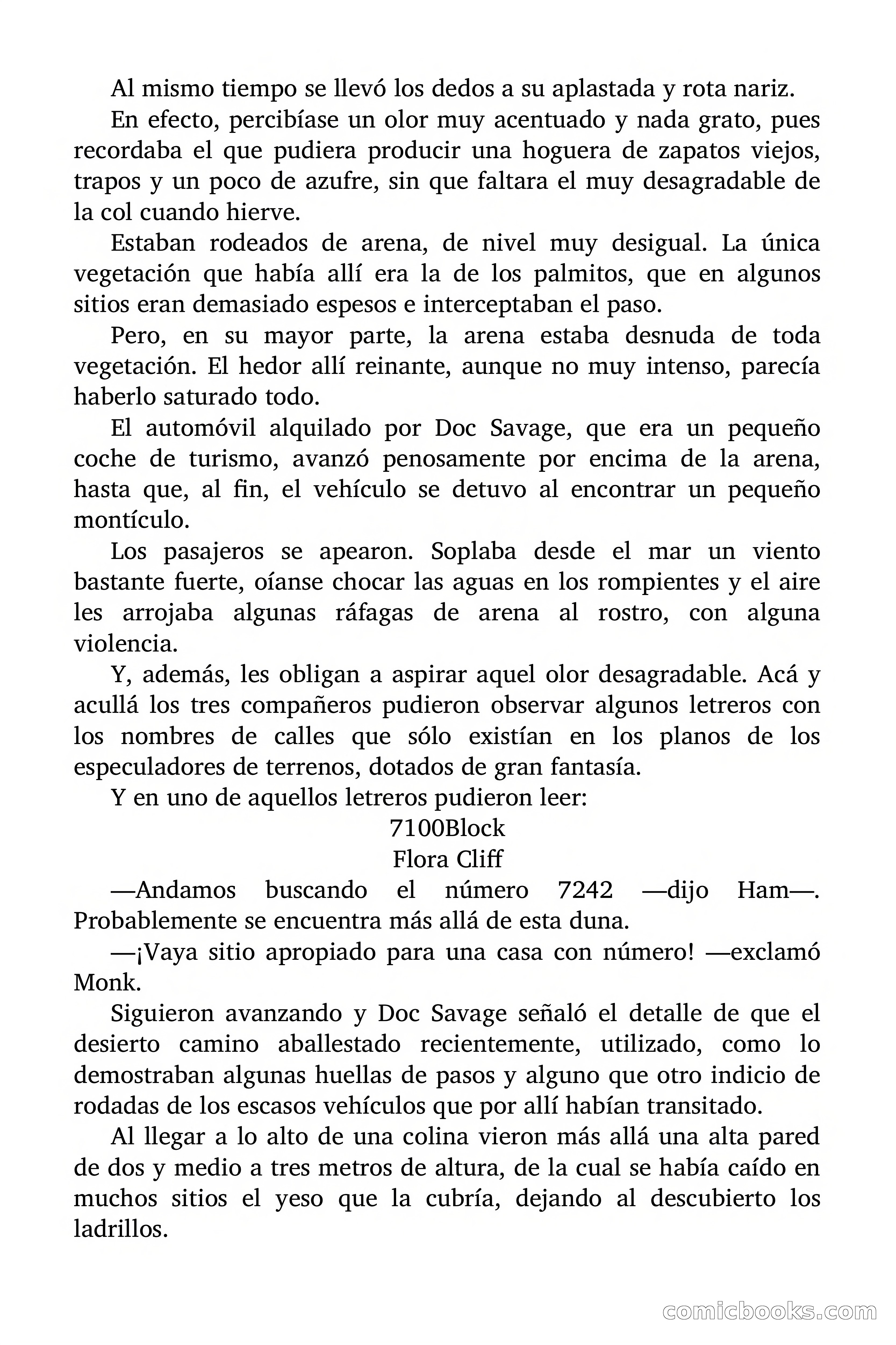 Doc Savage: Nieve Roja — page 21 of 129