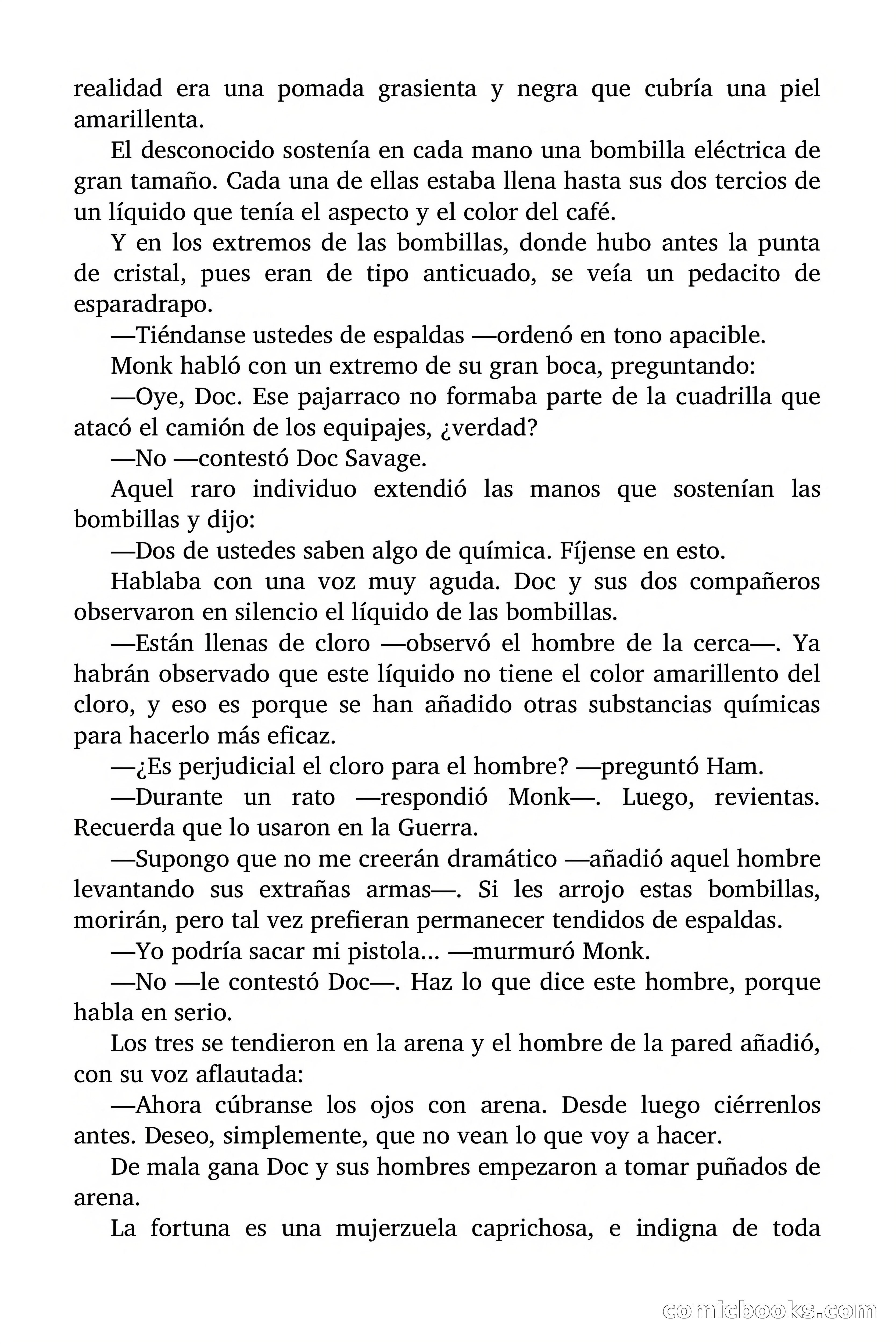 Doc Savage: Nieve Roja — page 24 of 129