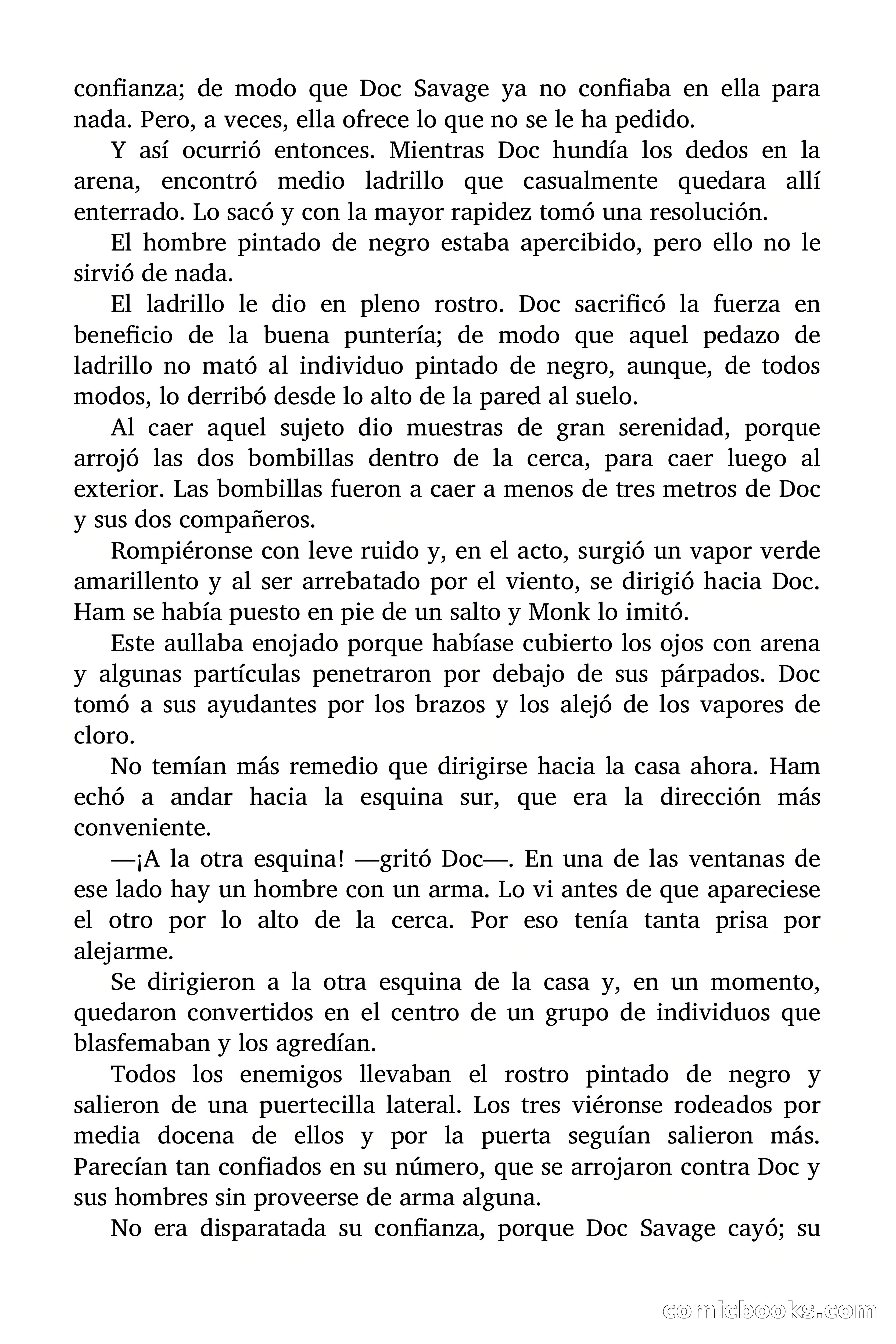 Doc Savage: Nieve Roja — page 25 of 129