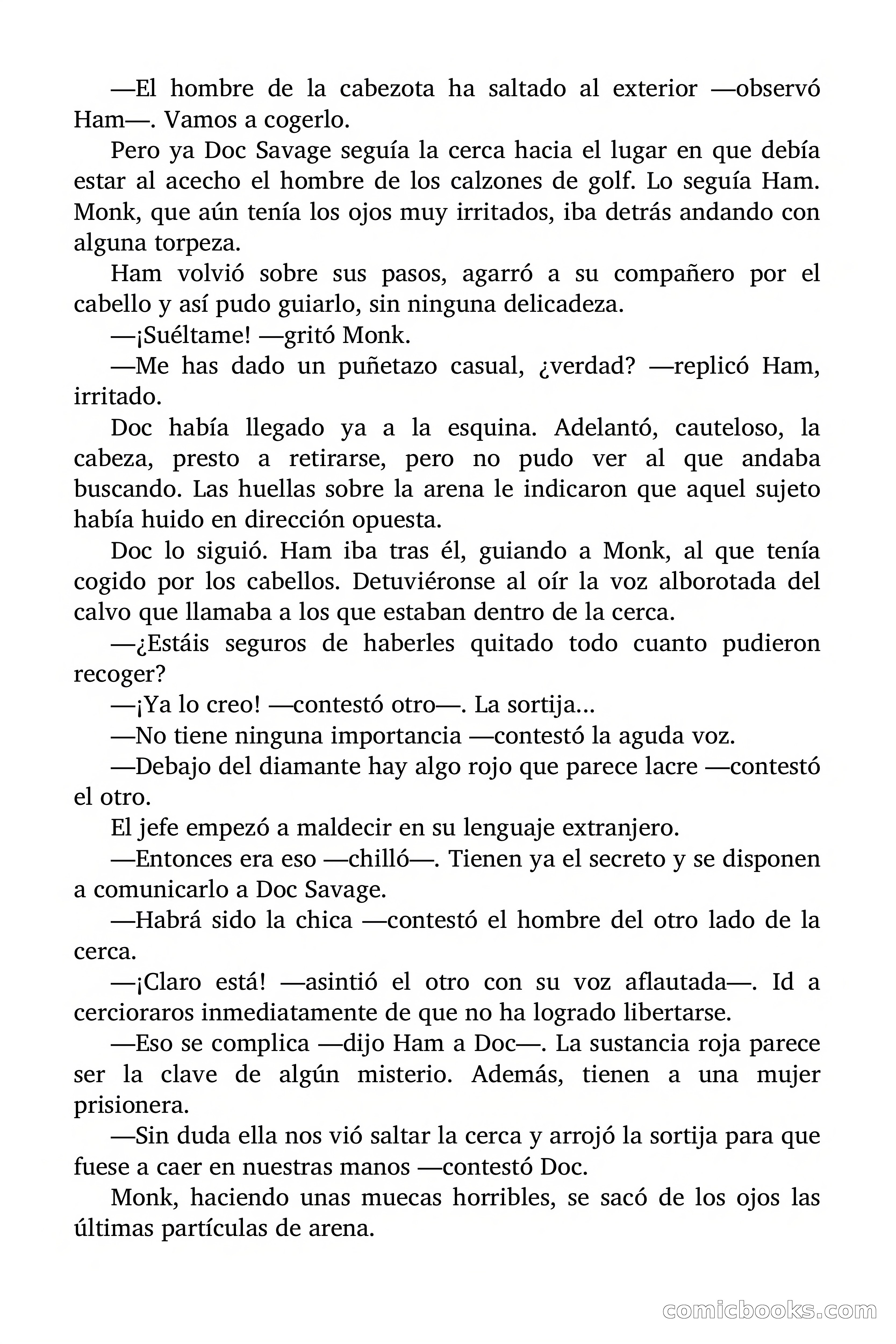 Doc Savage: Nieve Roja — page 28 of 129