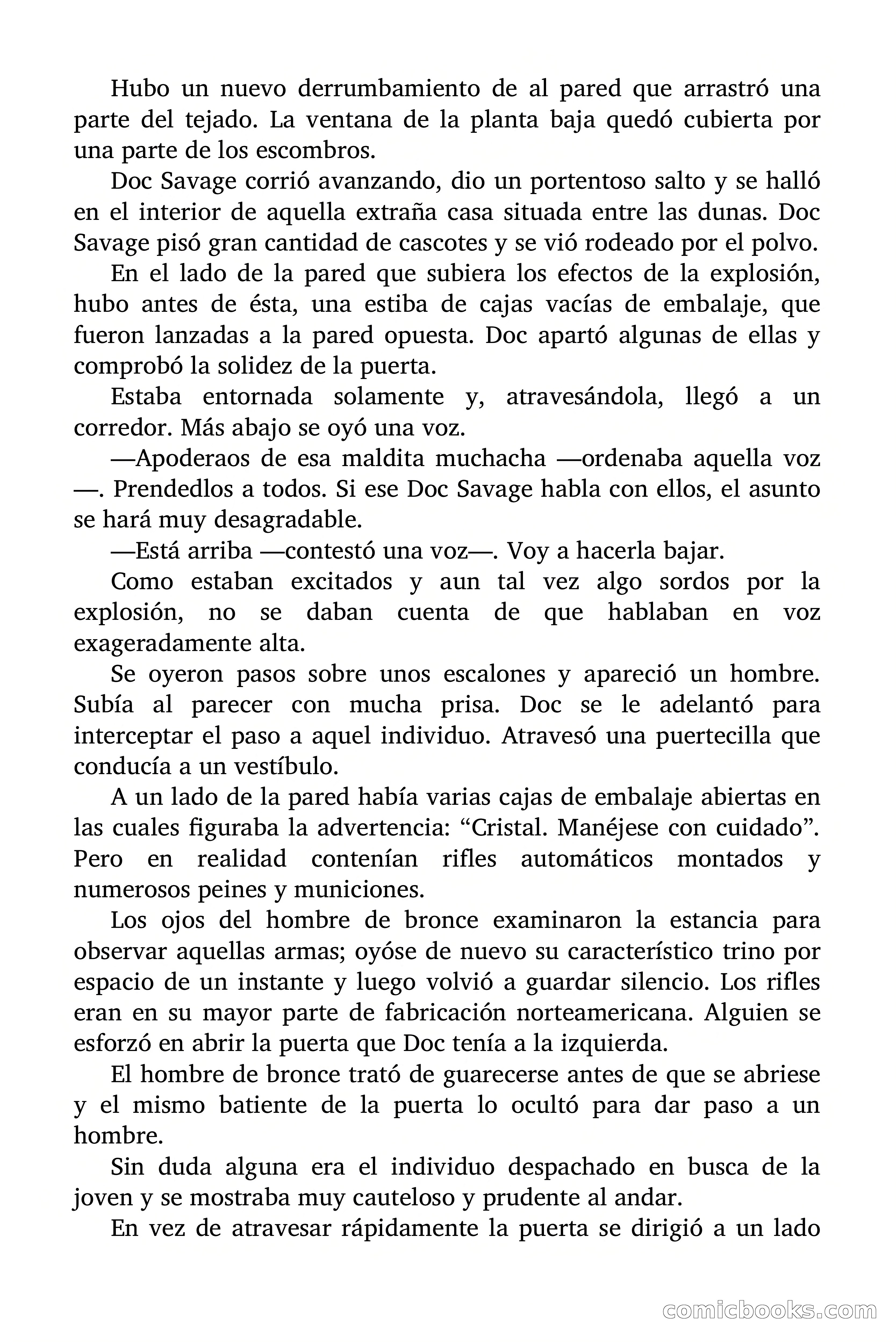 Doc Savage: Nieve Roja — page 32 of 129