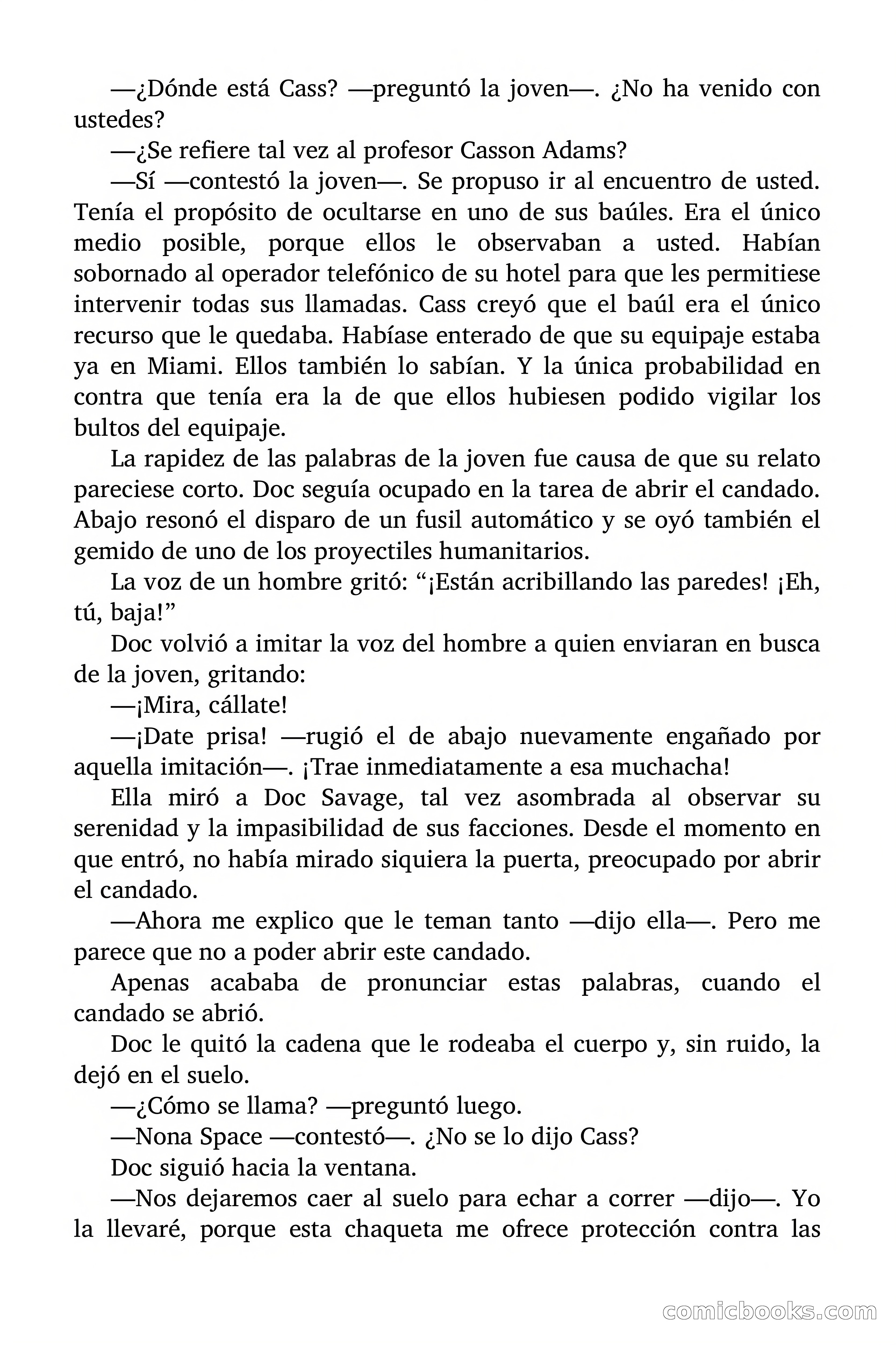Doc Savage: Nieve Roja — page 35 of 129