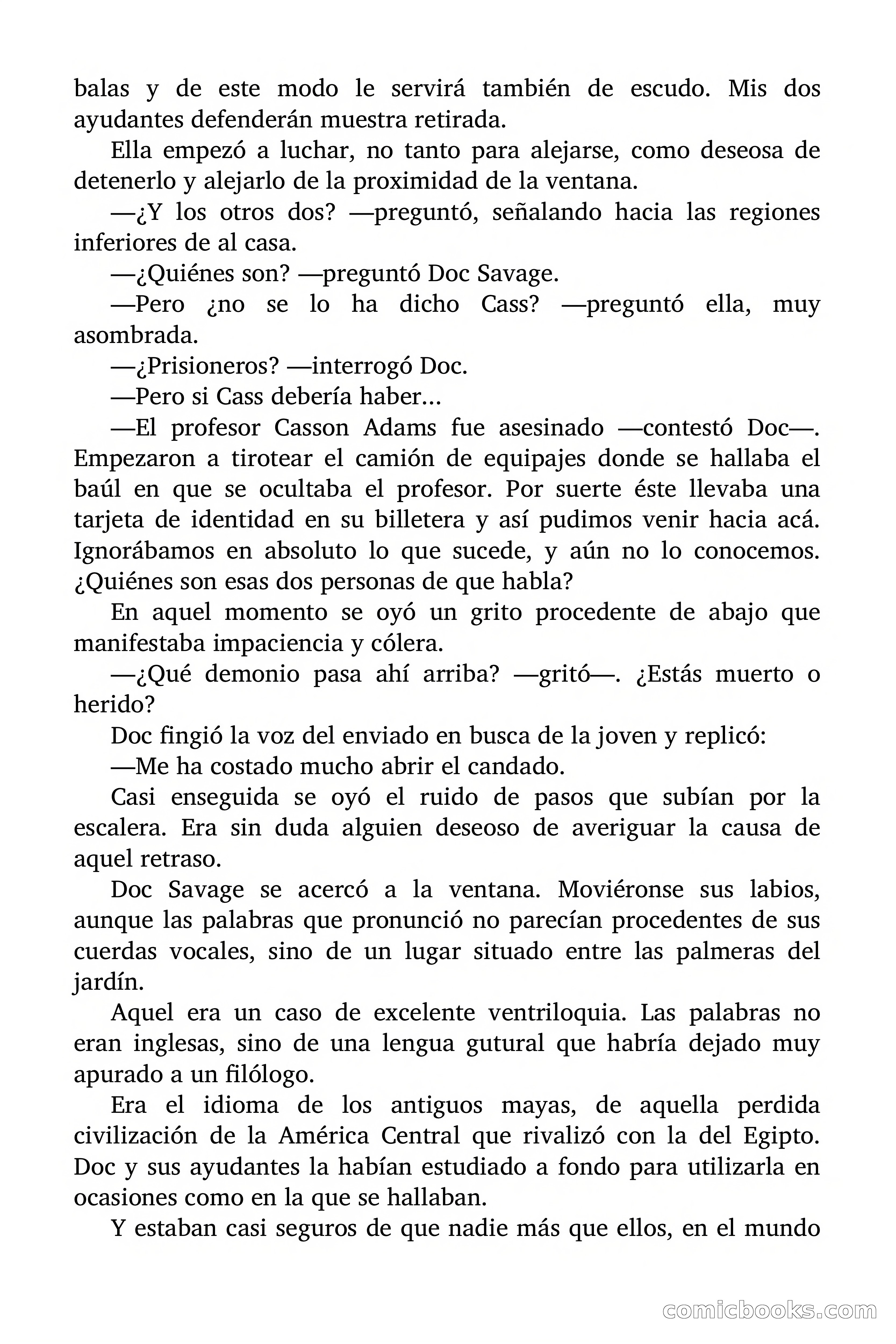 Doc Savage: Nieve Roja — page 36 of 129