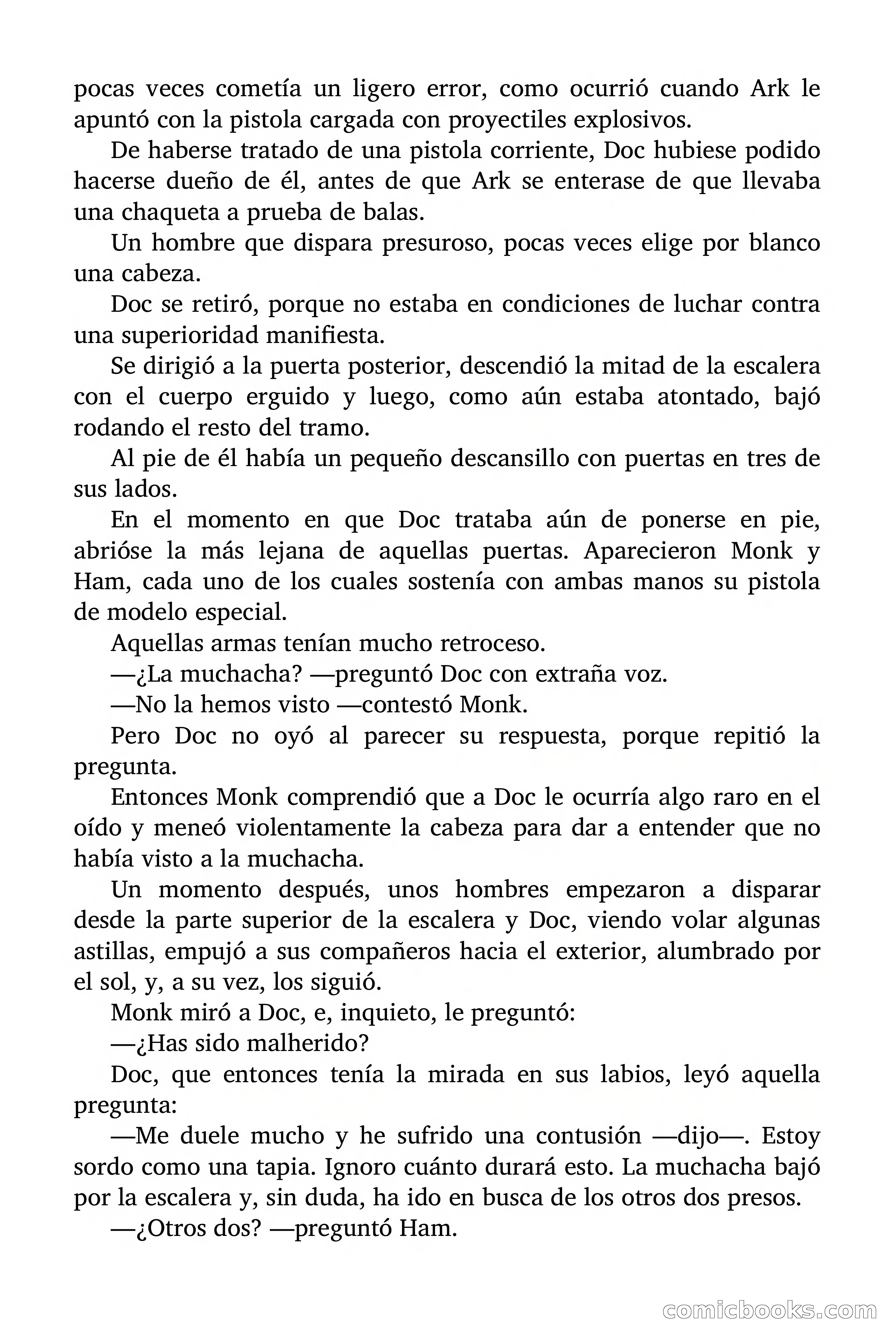 Doc Savage: Nieve Roja — page 39 of 129