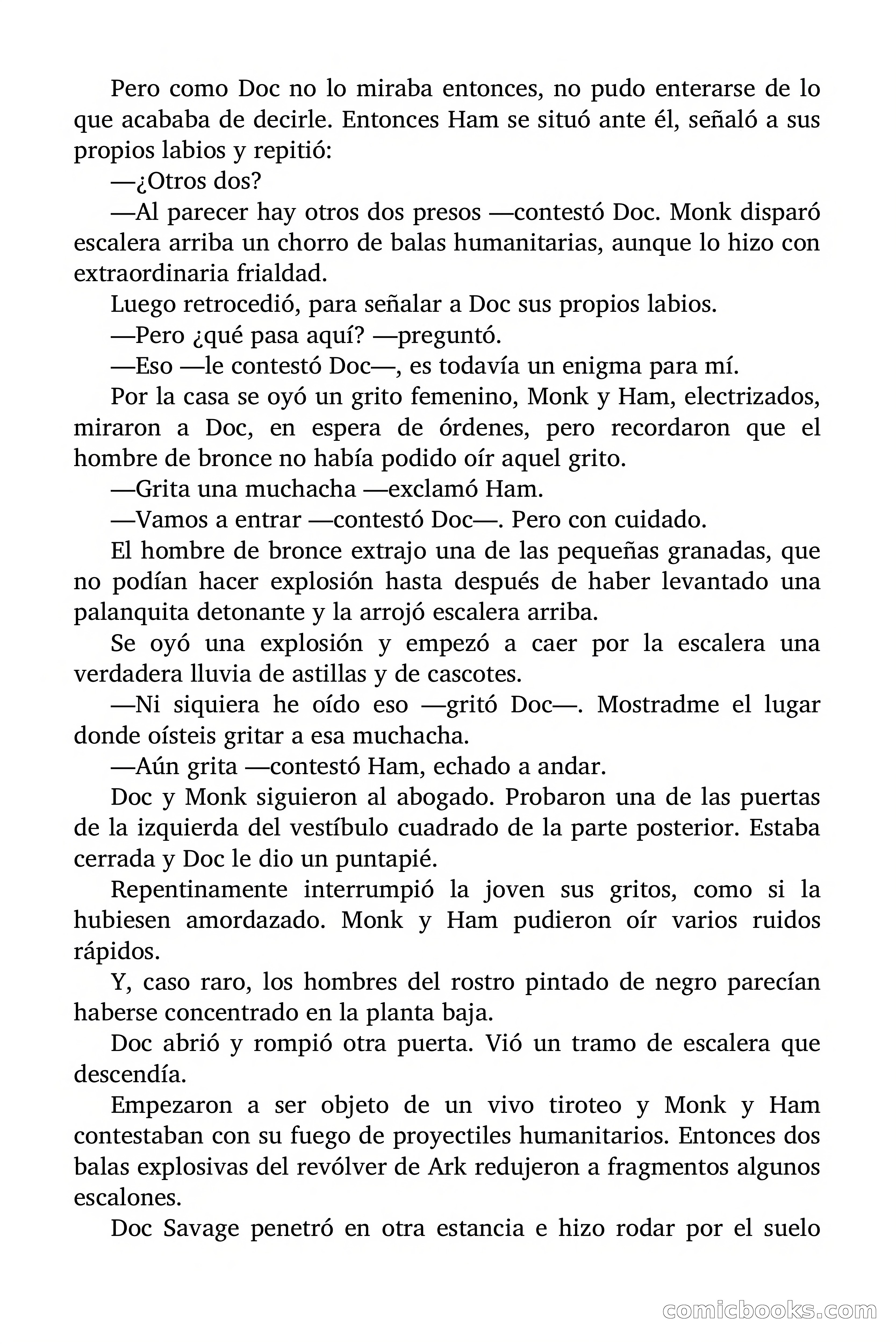 Doc Savage: Nieve Roja — page 40 of 129