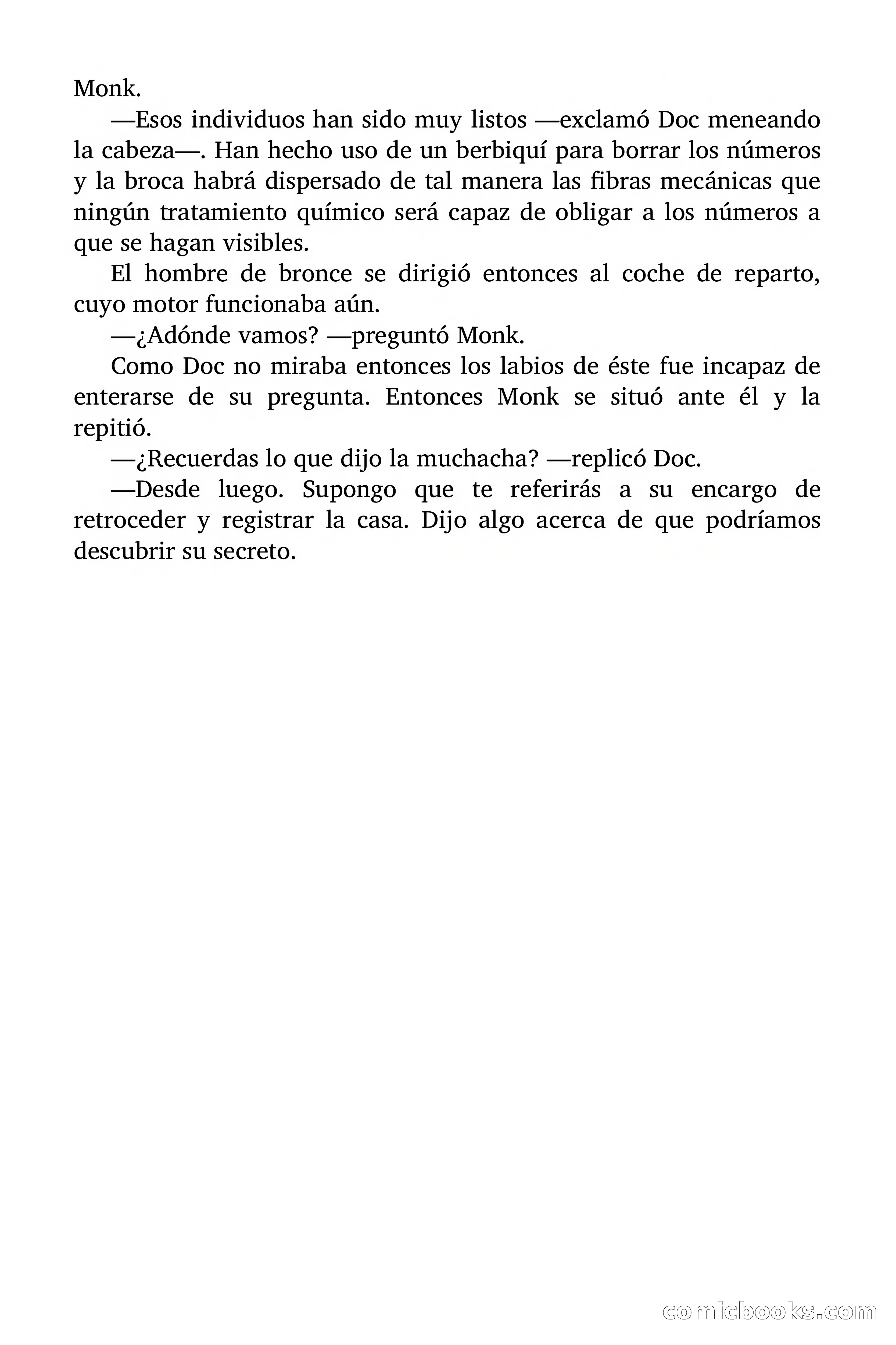 Doc Savage: Nieve Roja — page 44 of 129