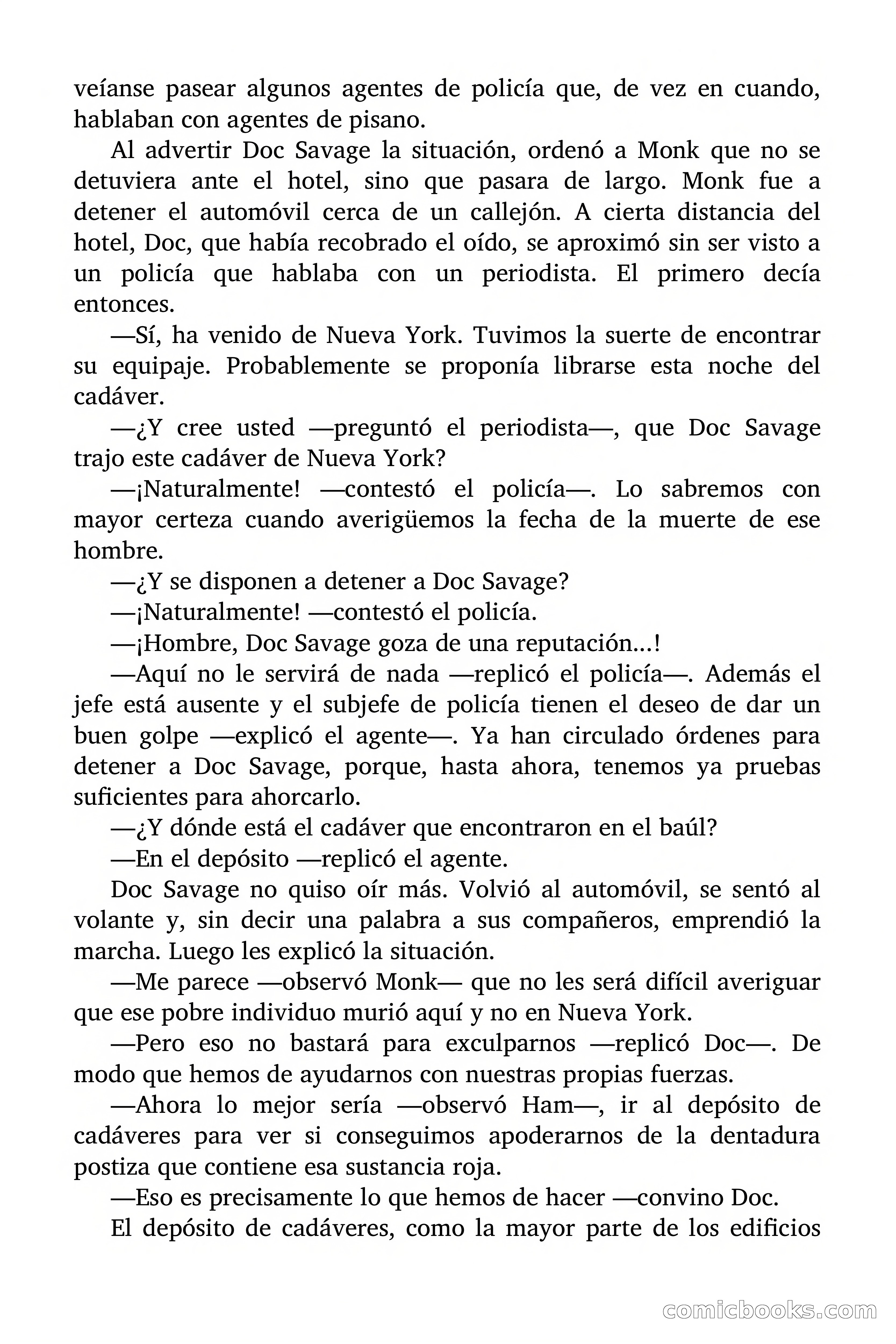 Doc Savage: Nieve Roja — page 47 of 129