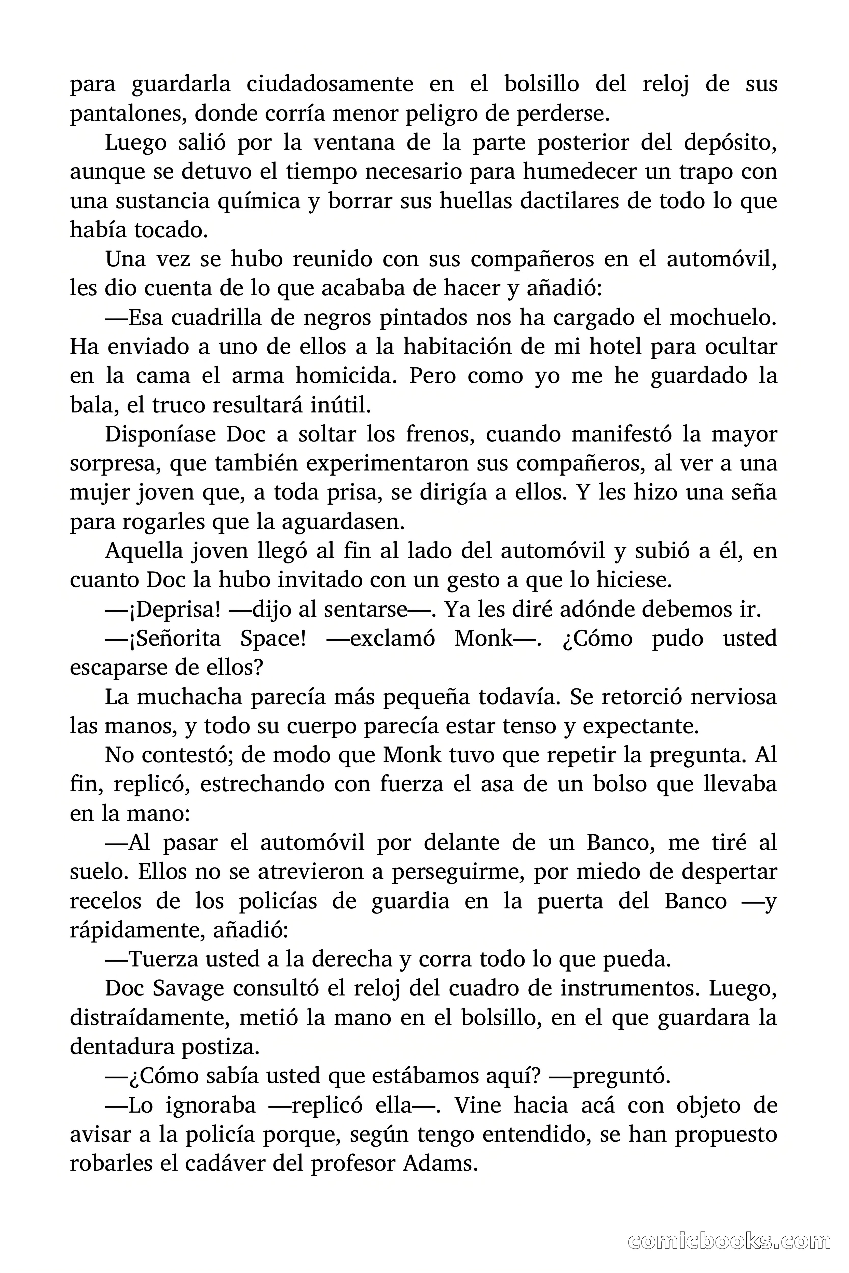 Doc Savage: Nieve Roja — page 50 of 129