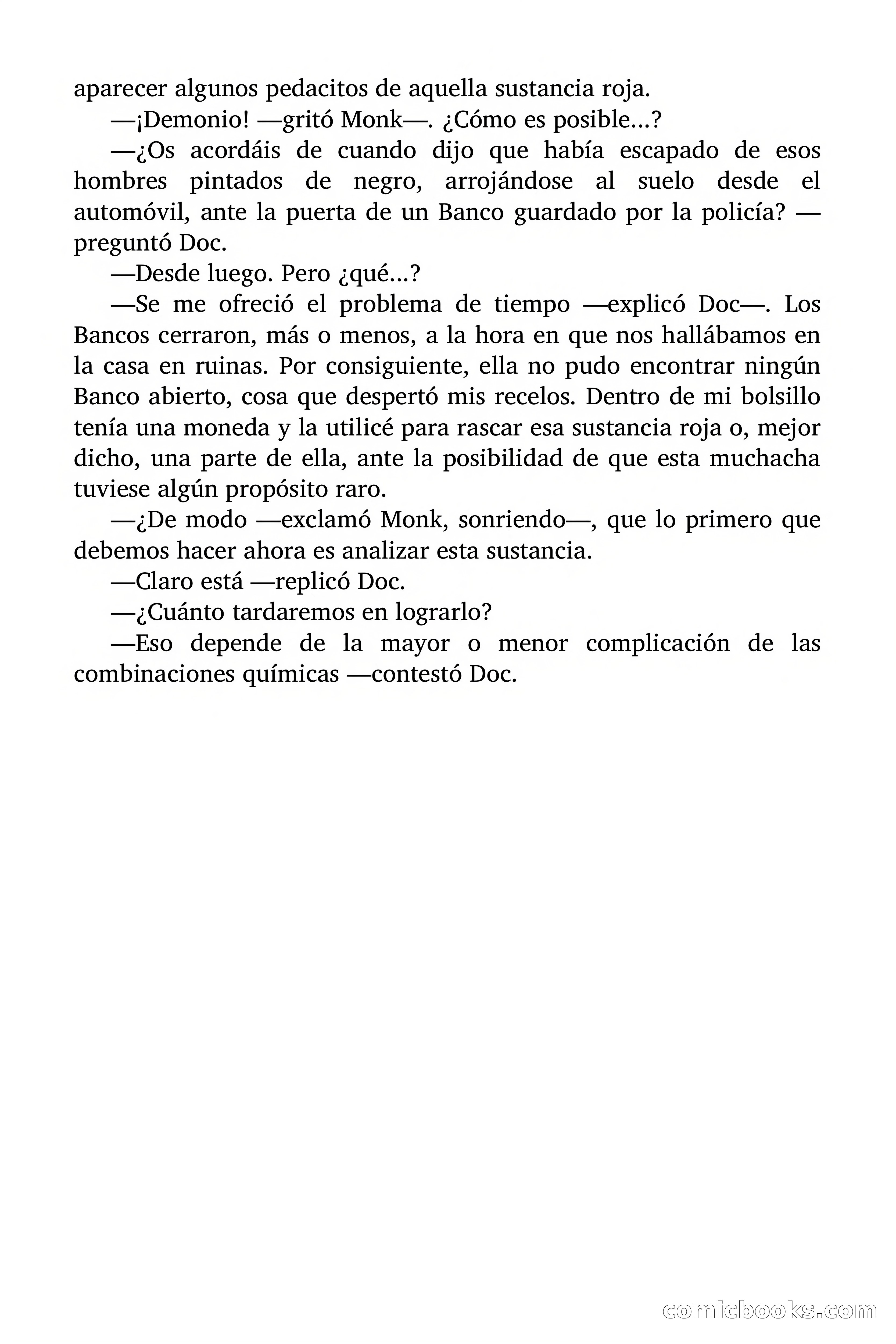 Doc Savage: Nieve Roja — page 54 of 129