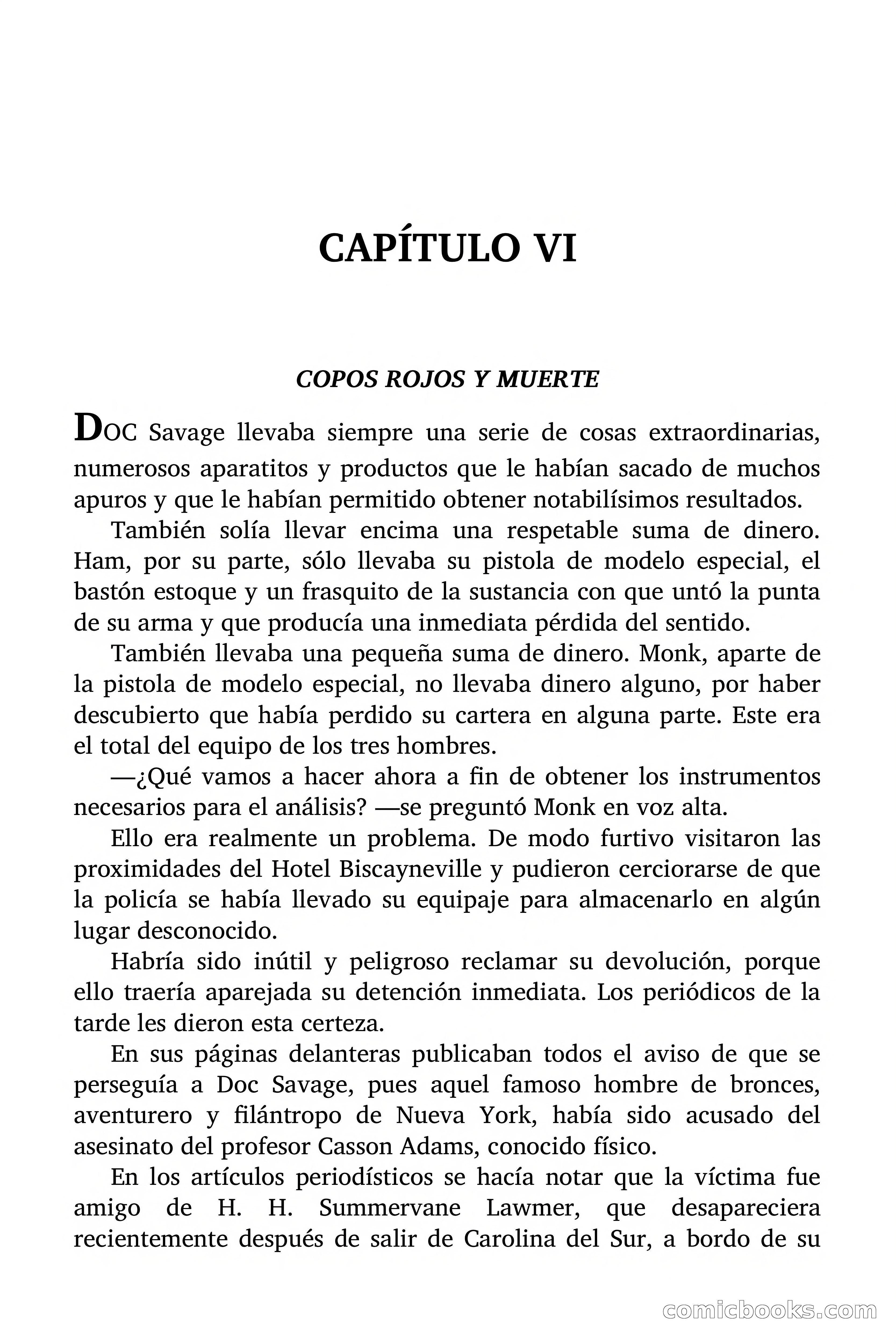 Doc Savage: Nieve Roja — page 55 of 129
