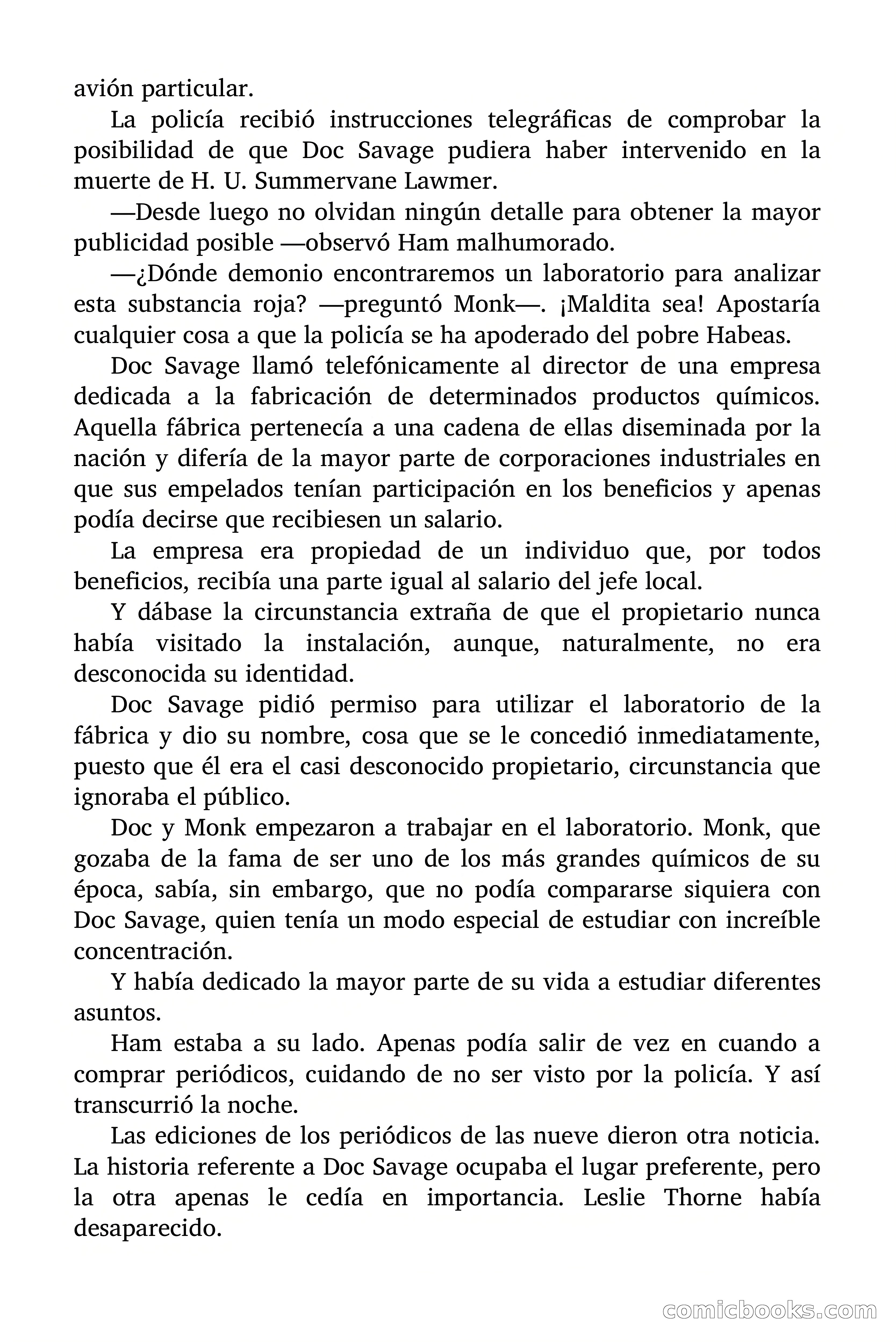 Doc Savage: Nieve Roja — page 56 of 129