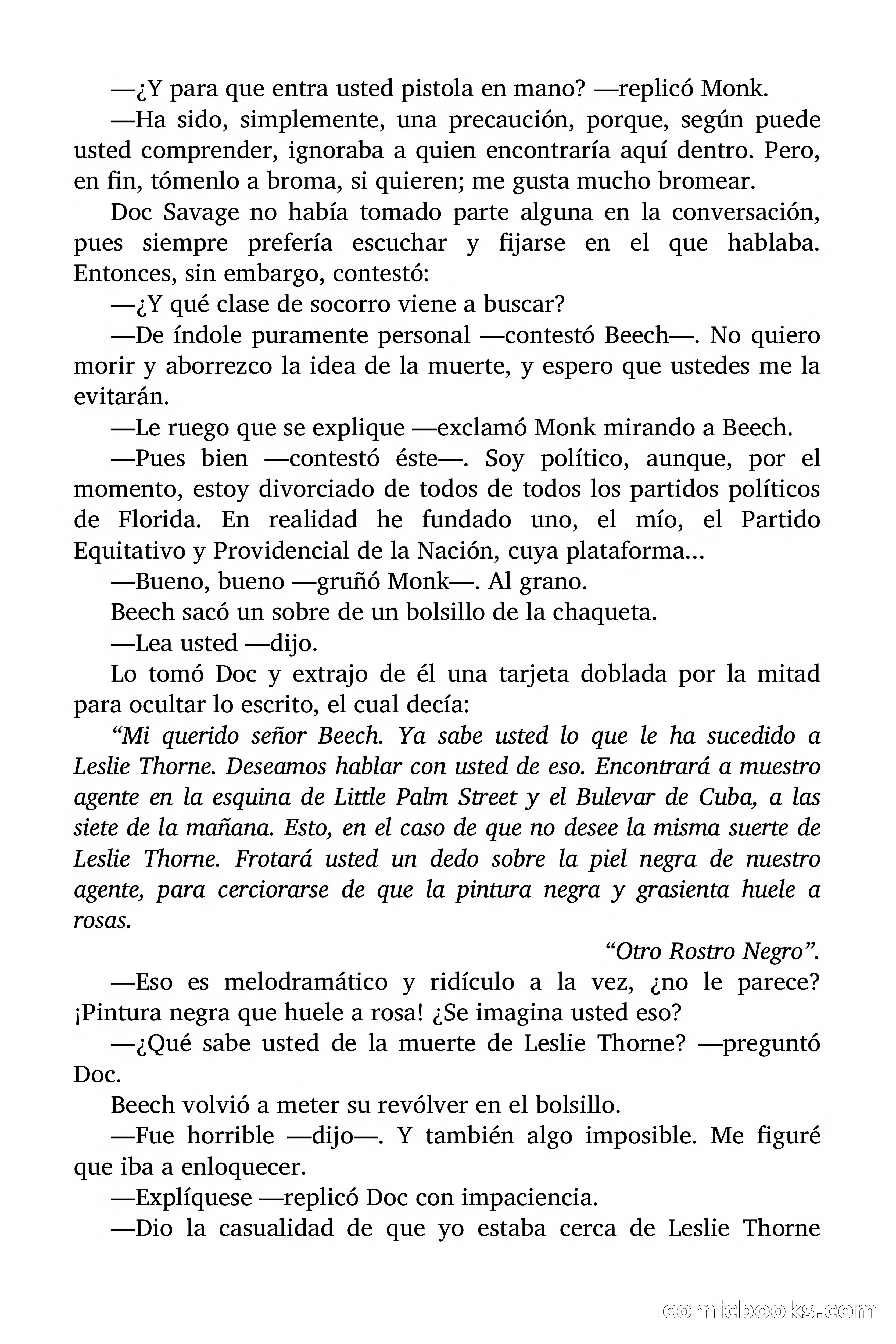 Doc Savage: Nieve Roja — page 63 of 129