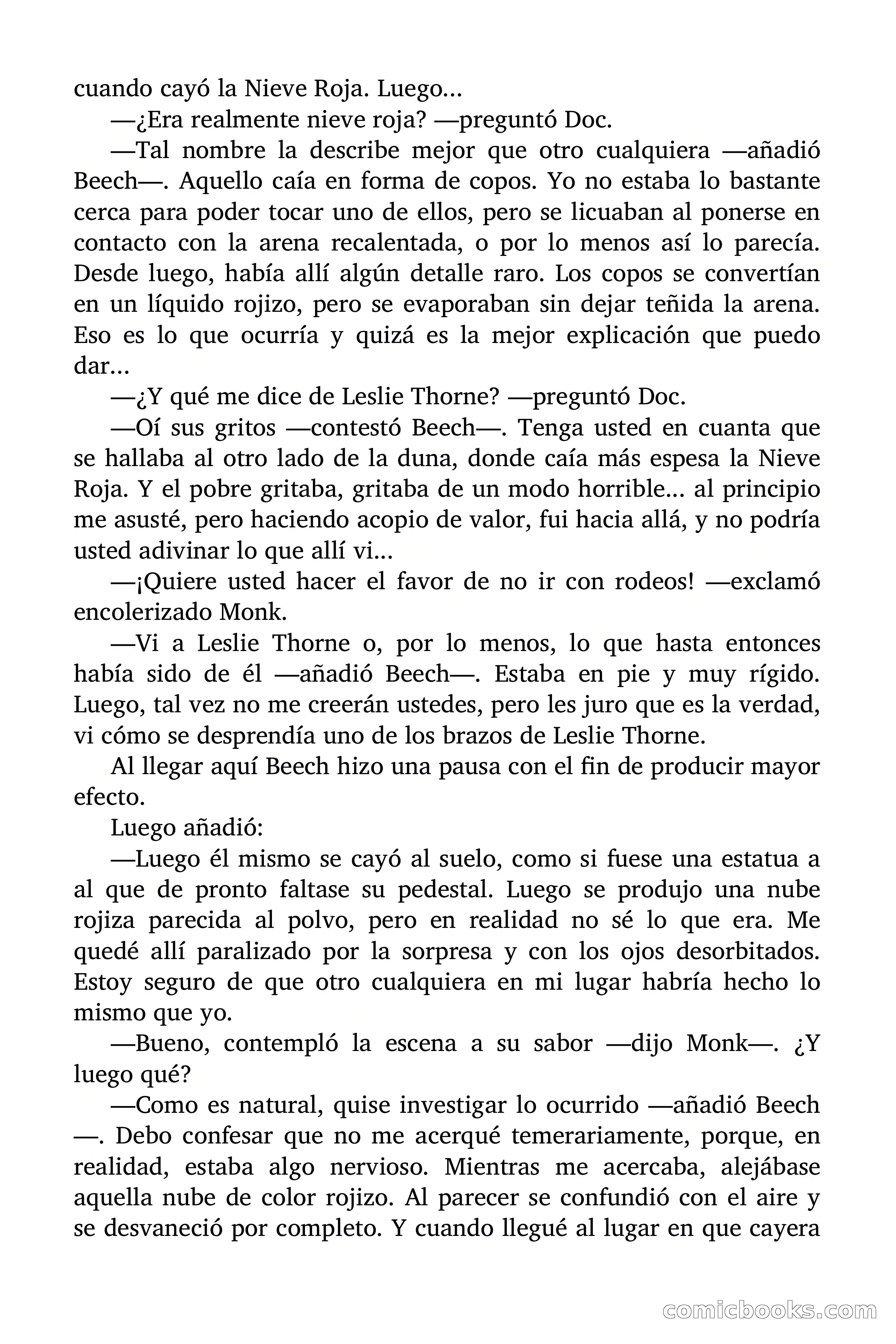 Doc Savage: Nieve Roja — page 64 of 129