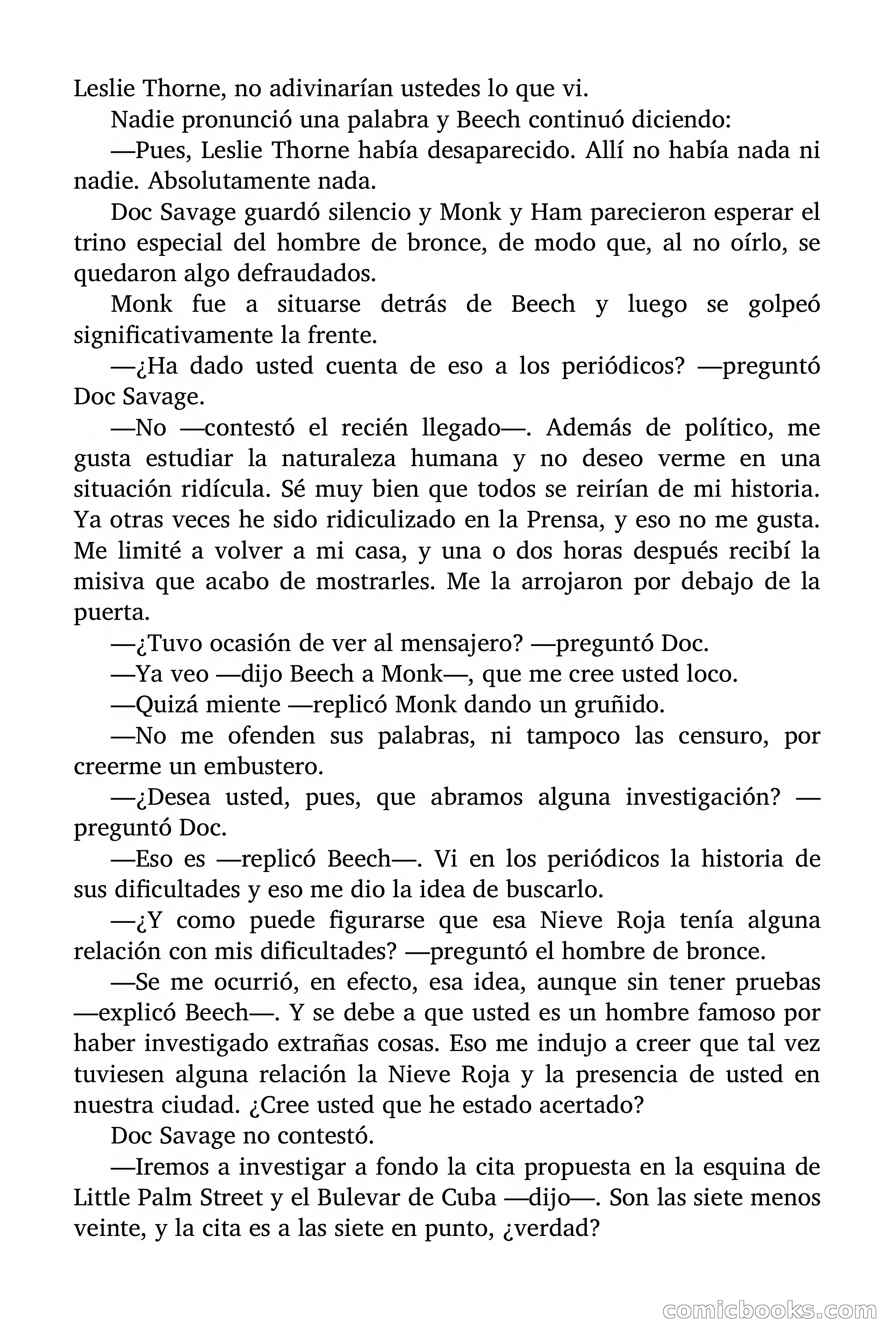 Doc Savage: Nieve Roja — page 65 of 129