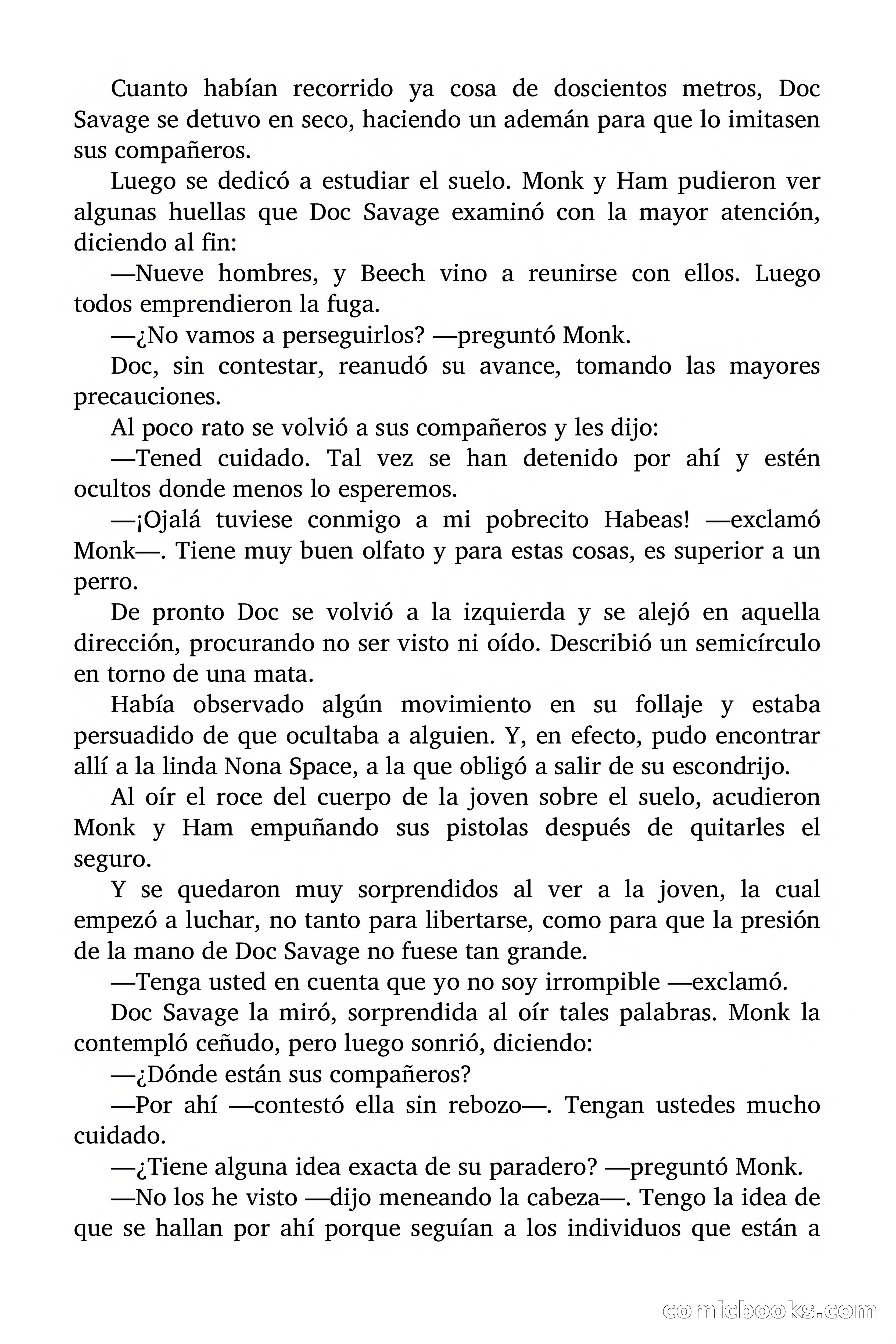 Doc Savage: Nieve Roja — page 73 of 129