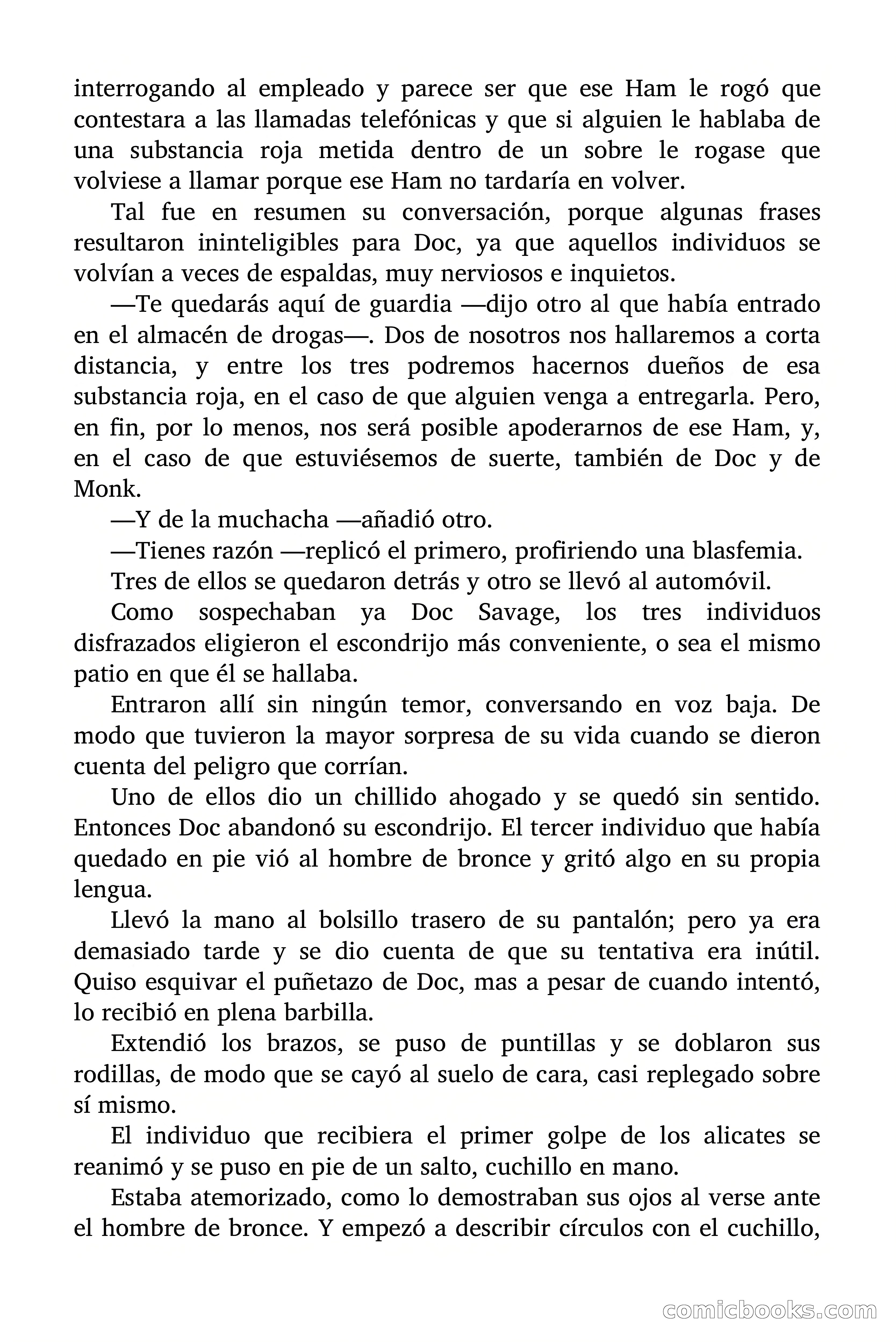 Doc Savage: Nieve Roja — page 81 of 129