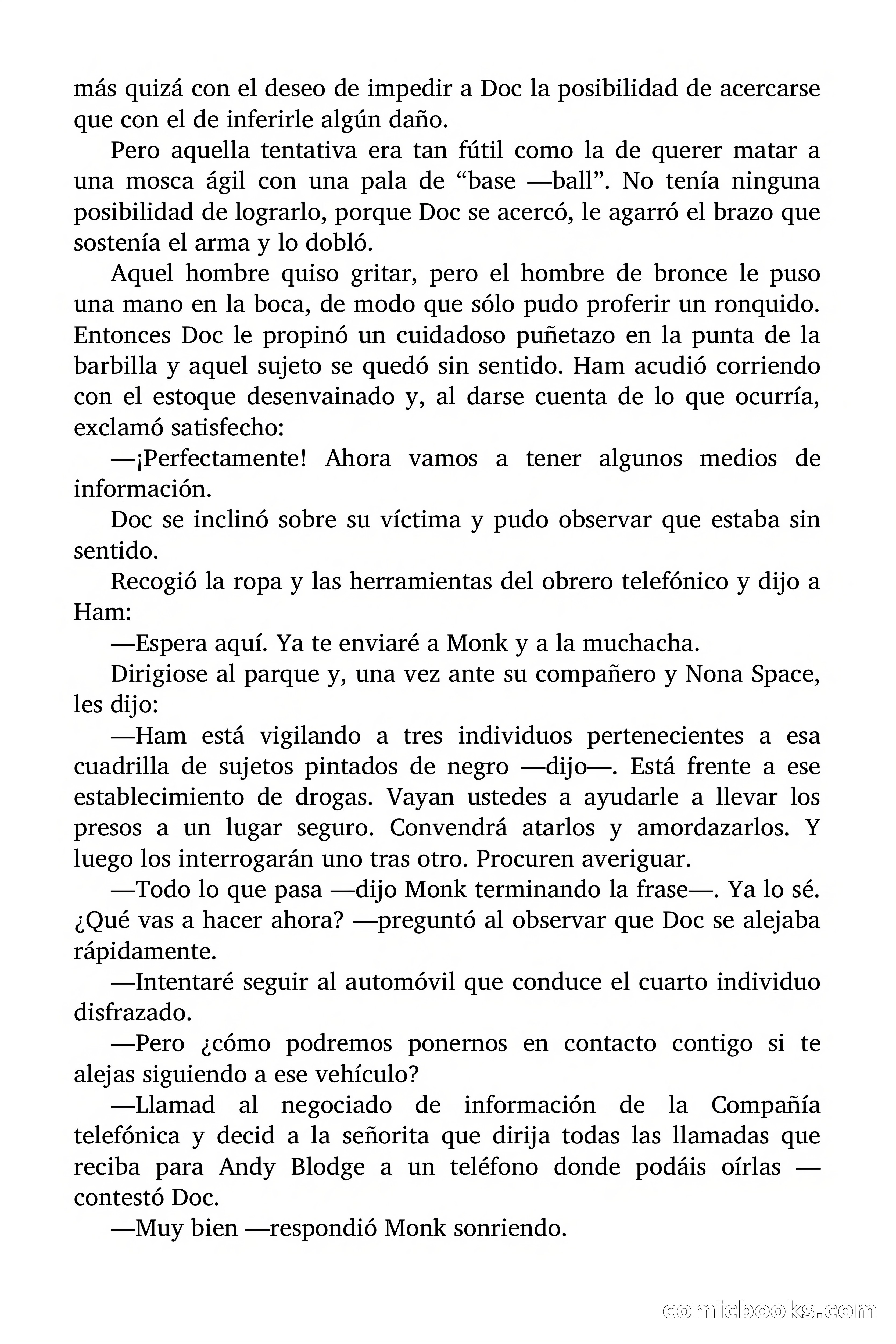 Doc Savage: Nieve Roja — page 82 of 129