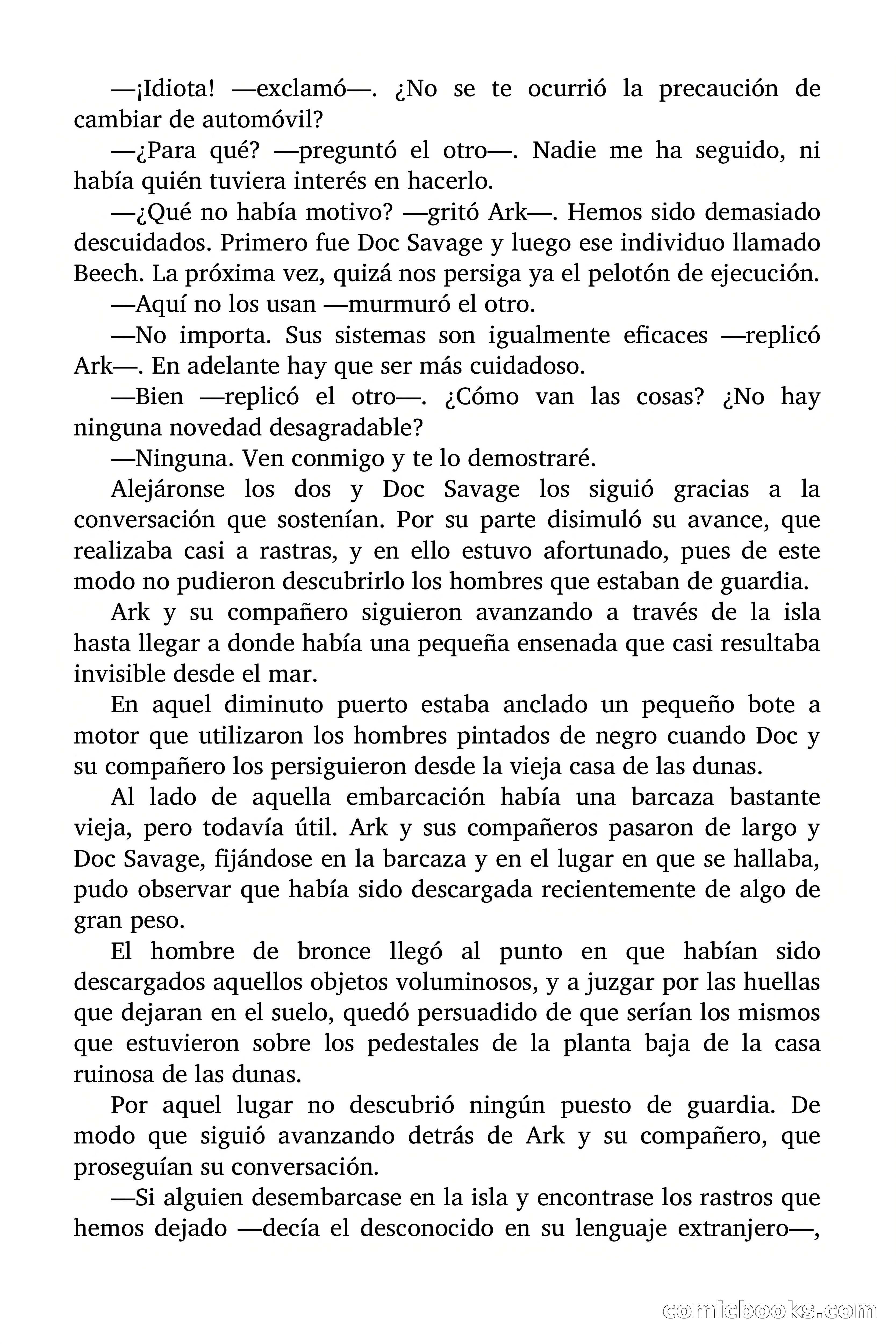 Doc Savage: Nieve Roja — page 84 of 129