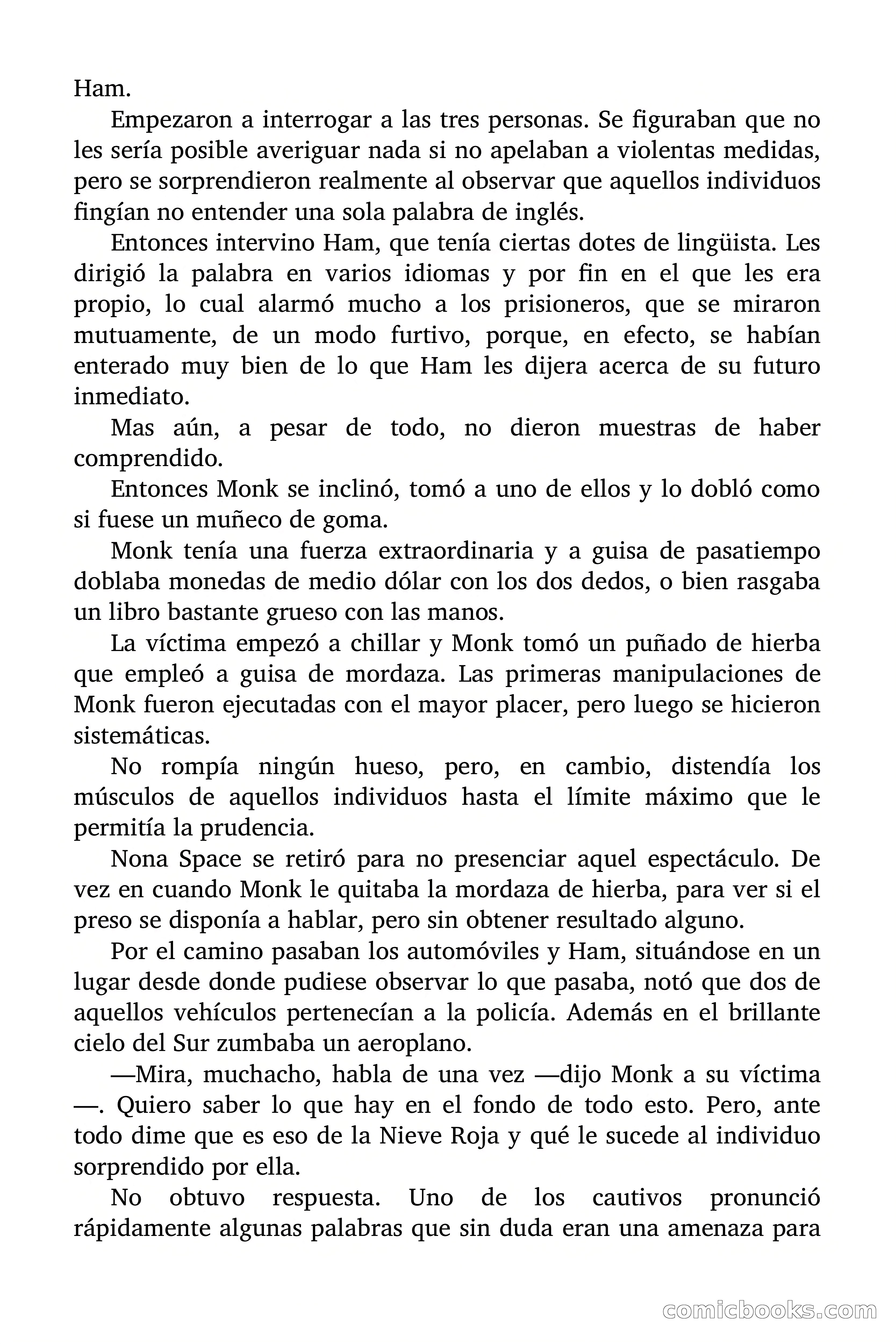 Doc Savage: Nieve Roja — page 92 of 129
