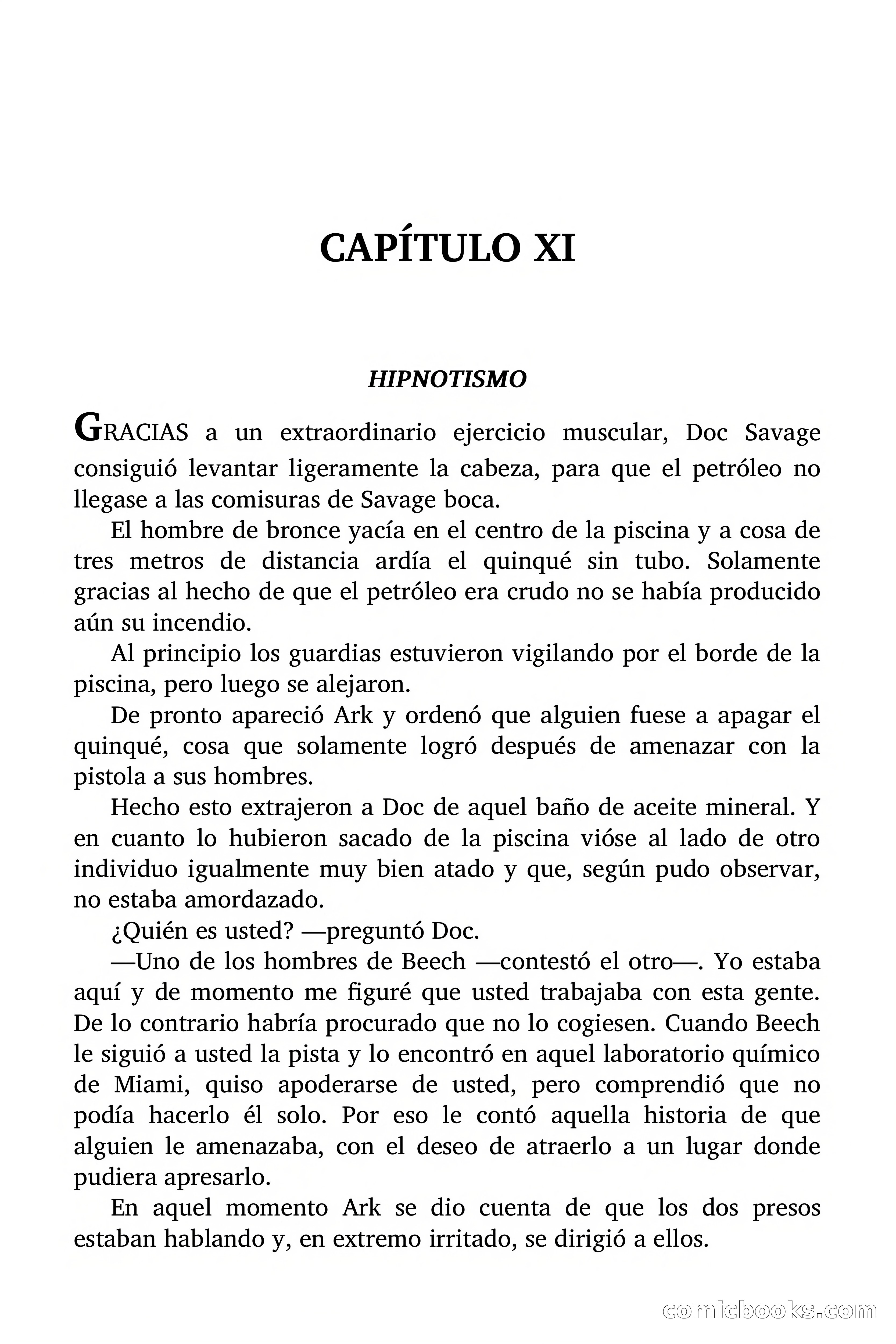 Doc Savage: Nieve Roja — page 98 of 129