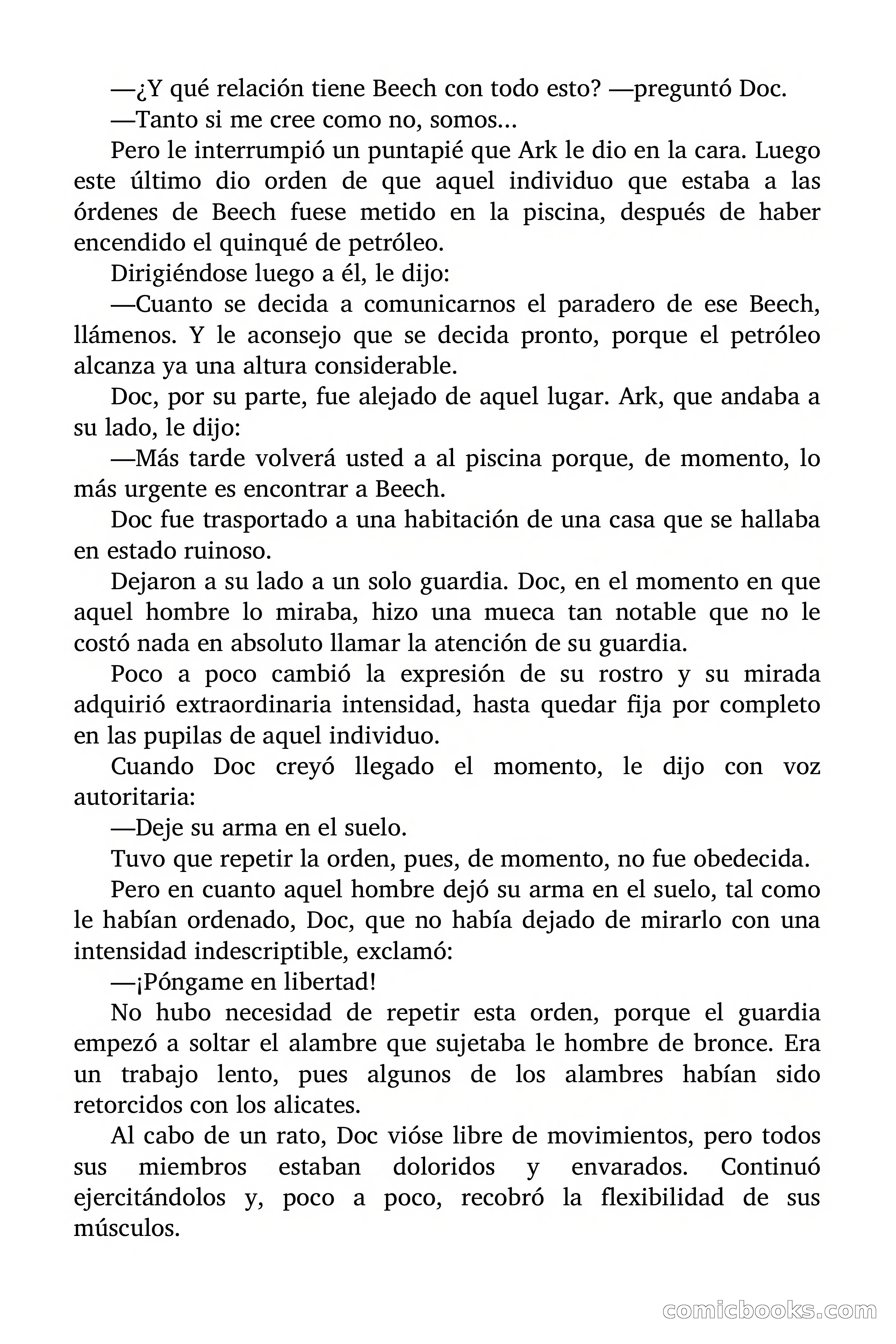 Doc Savage: Nieve Roja — page 99 of 129