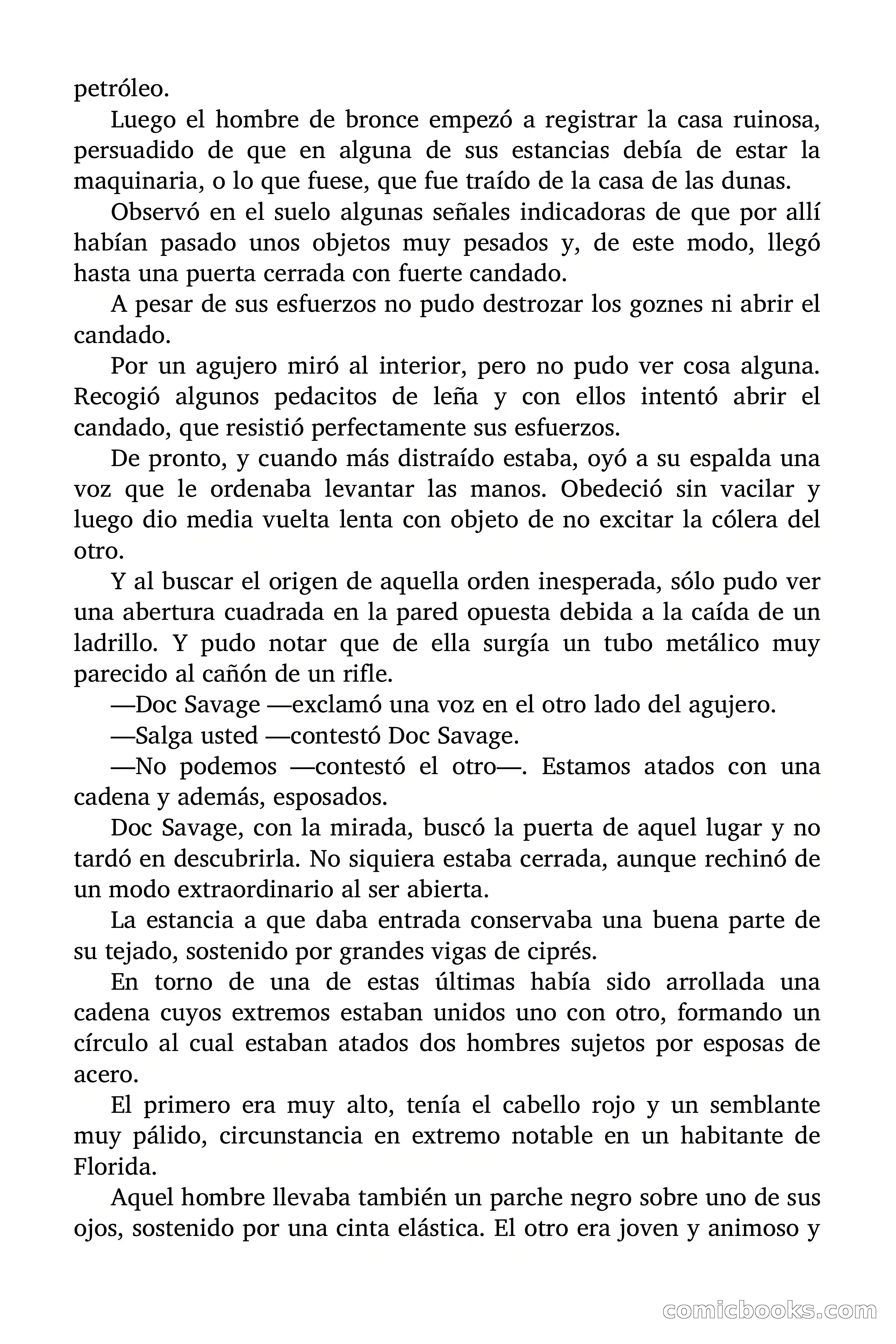 Doc Savage: Nieve Roja — page 101 of 129