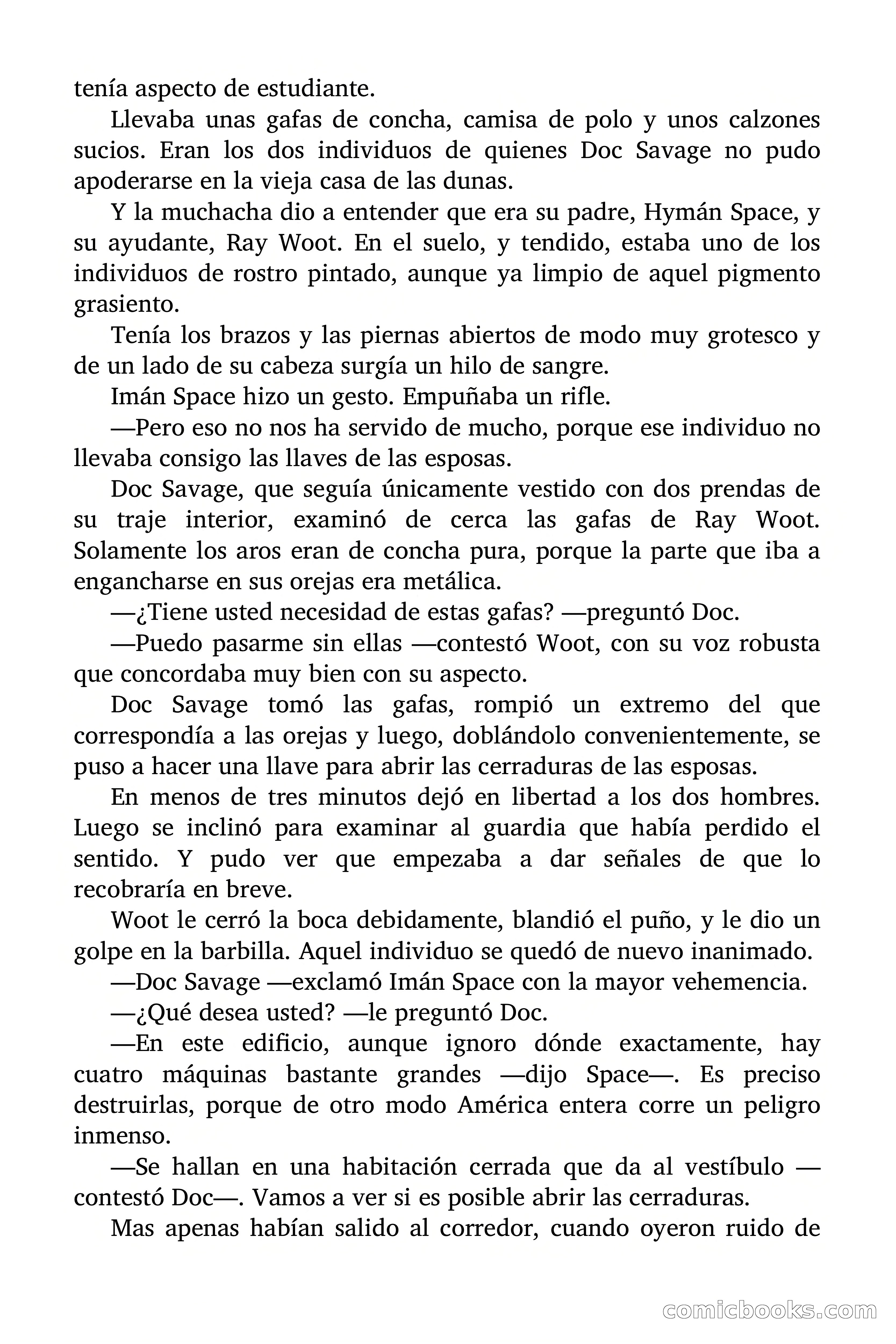 Doc Savage: Nieve Roja — page 102 of 129