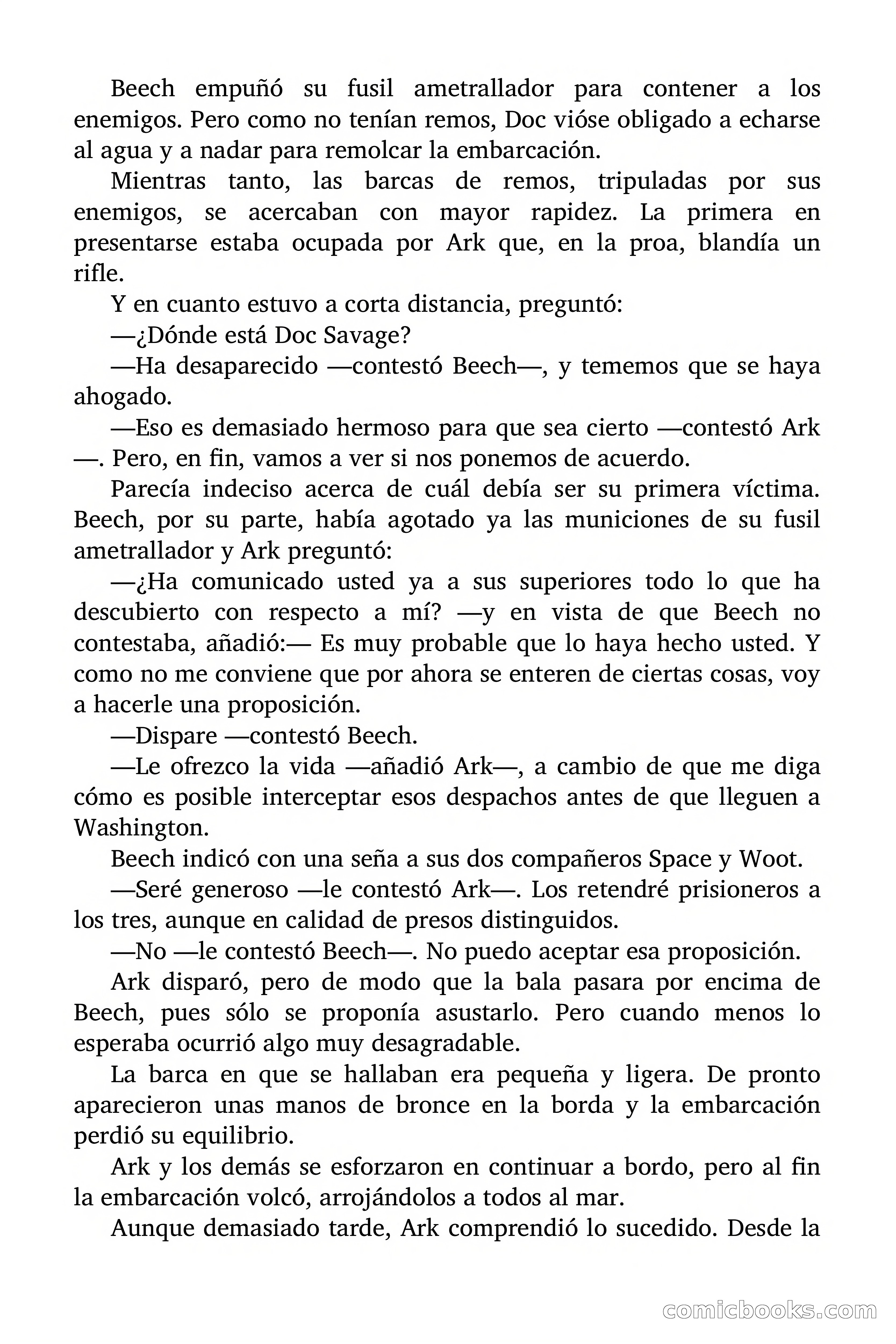 Doc Savage: Nieve Roja — page 111 of 129